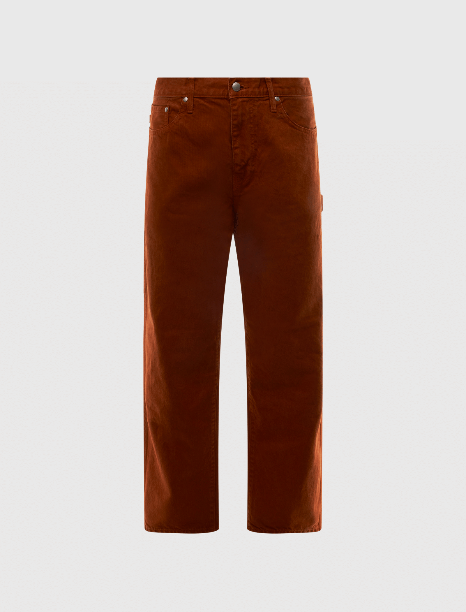 VOWELS OVERDYED PAINTER PANTS