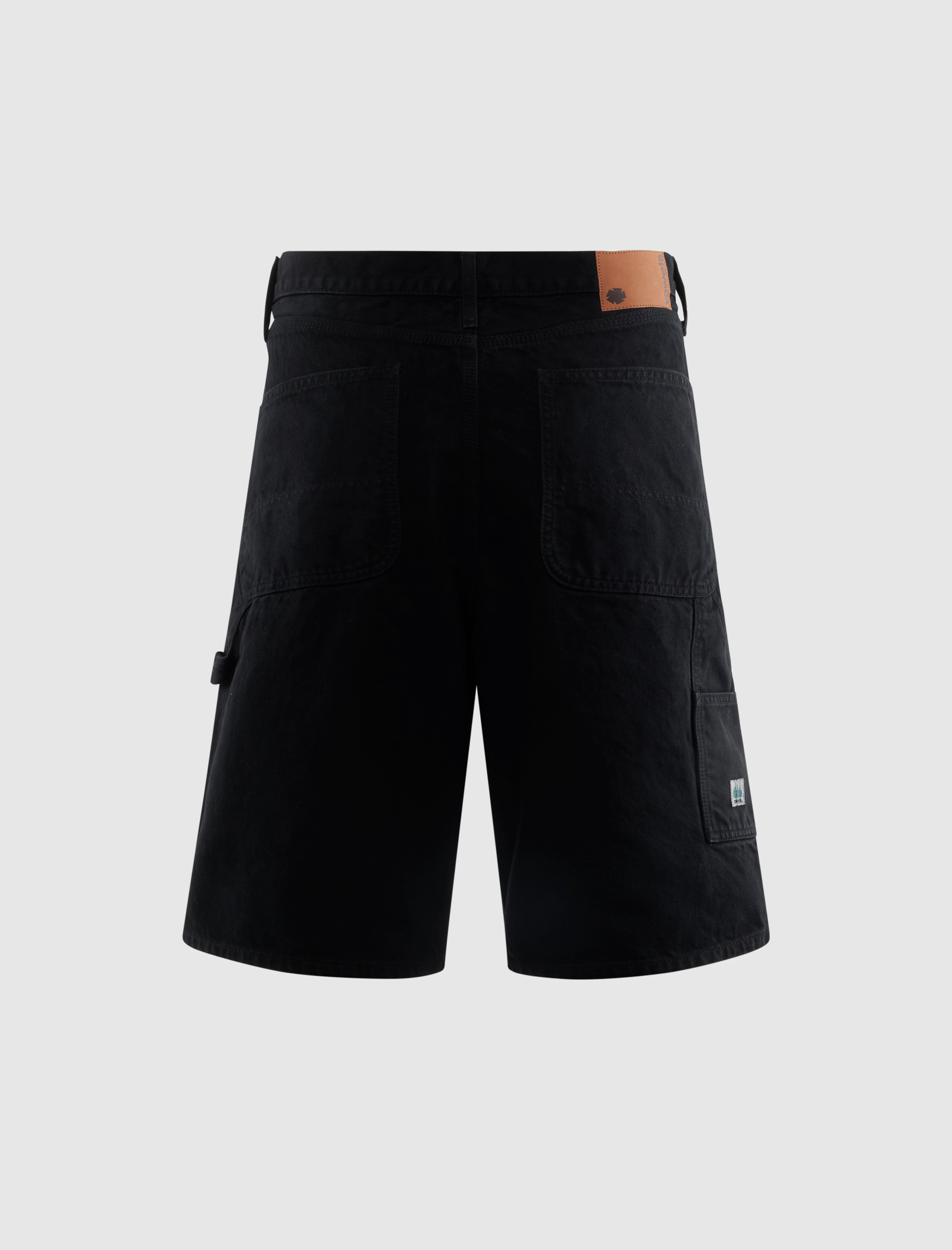 VOWELS OVERDYED PAINTER SHORTS