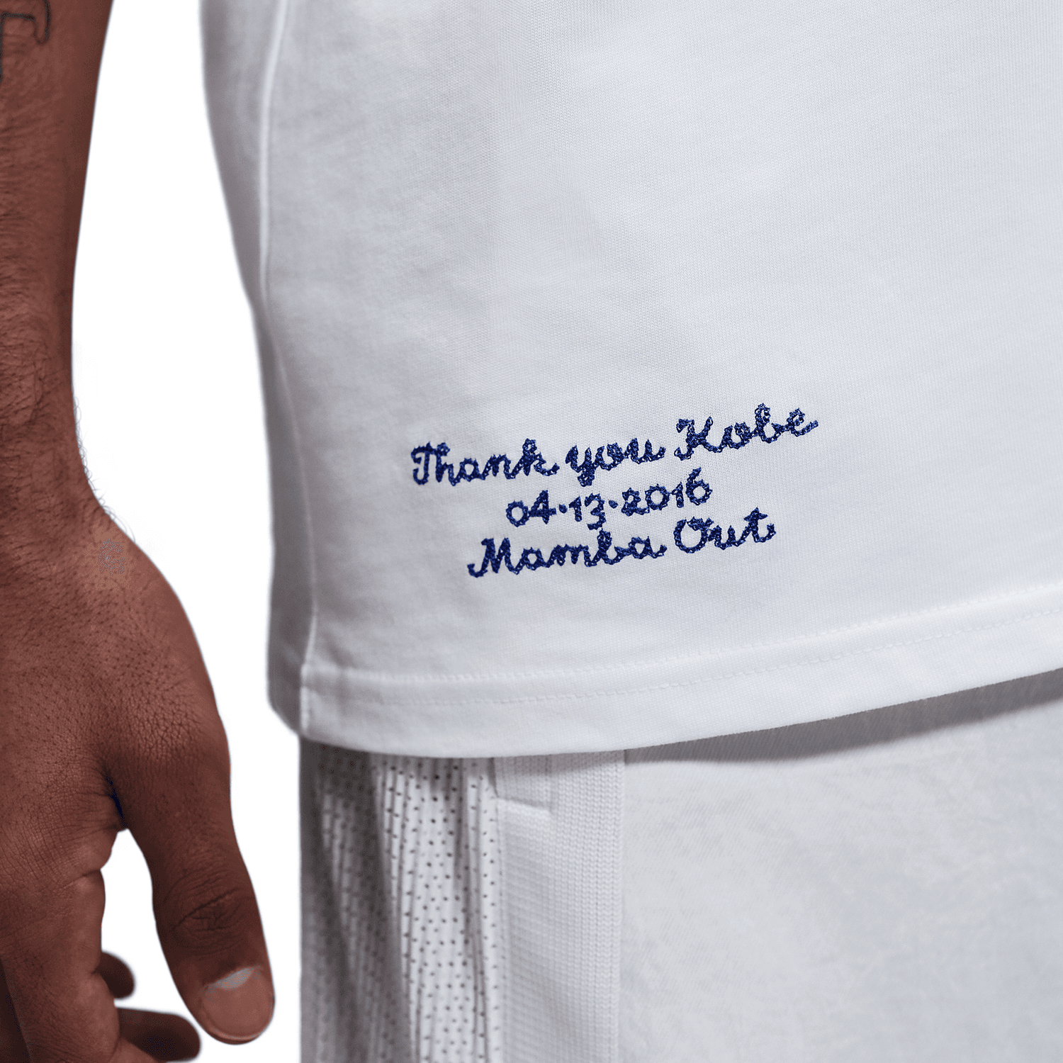 Nike Kobe Max90 T-Shirt 'Dodgers/White'