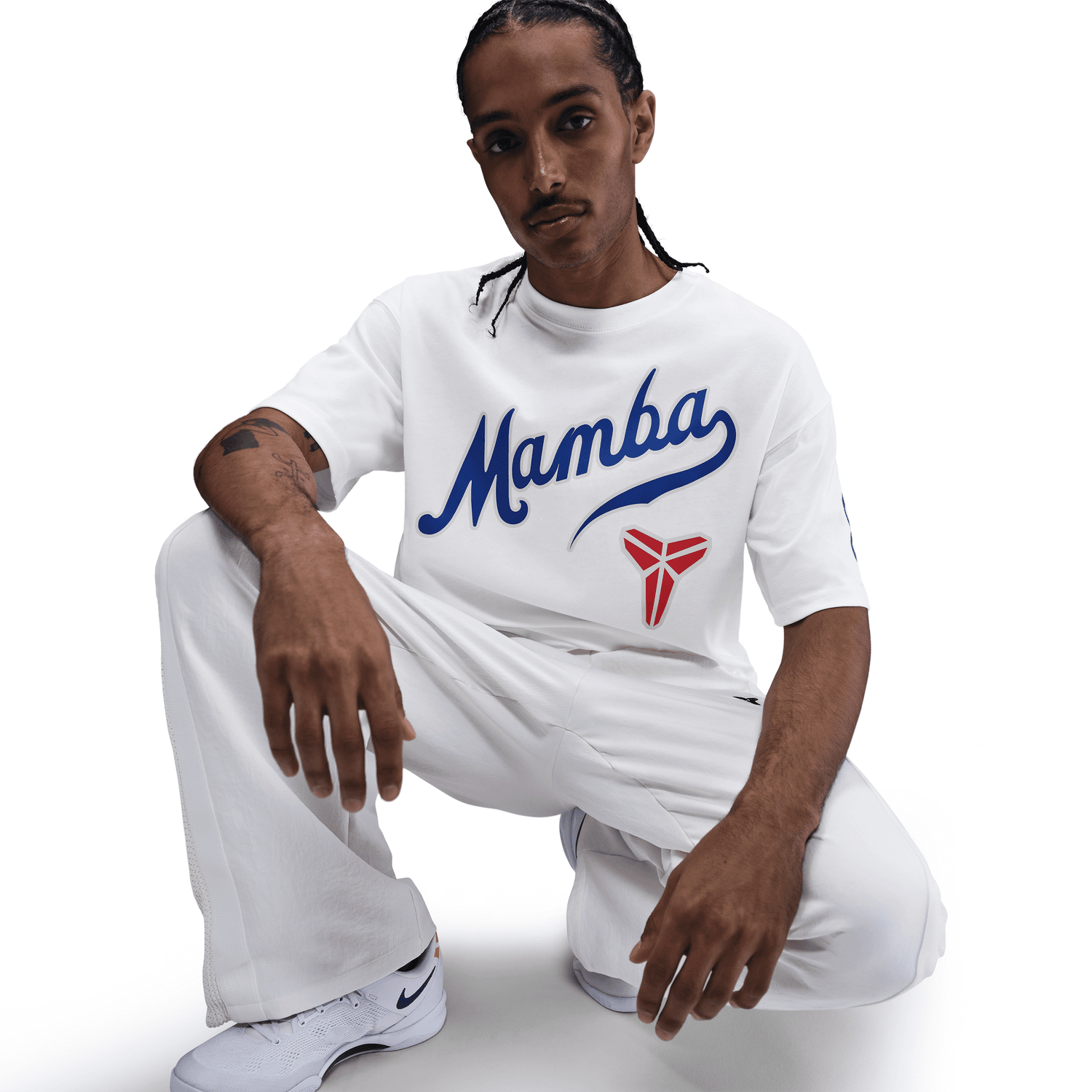 Nike Kobe Max90 T-Shirt 'Dodgers/White'