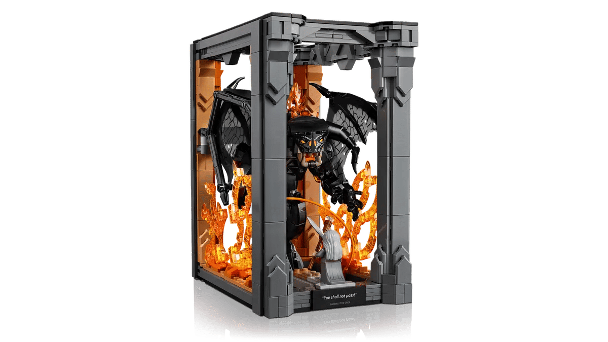 LEGO® Icons The Lord of the Rings: Balrog™ Book Nook 10367