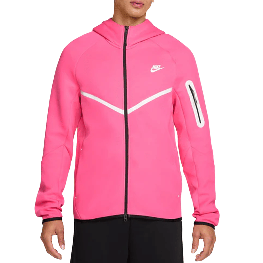 Nike Tech Fleece Full Zip-Up Windrunner Hoodie 'Pinksicle'