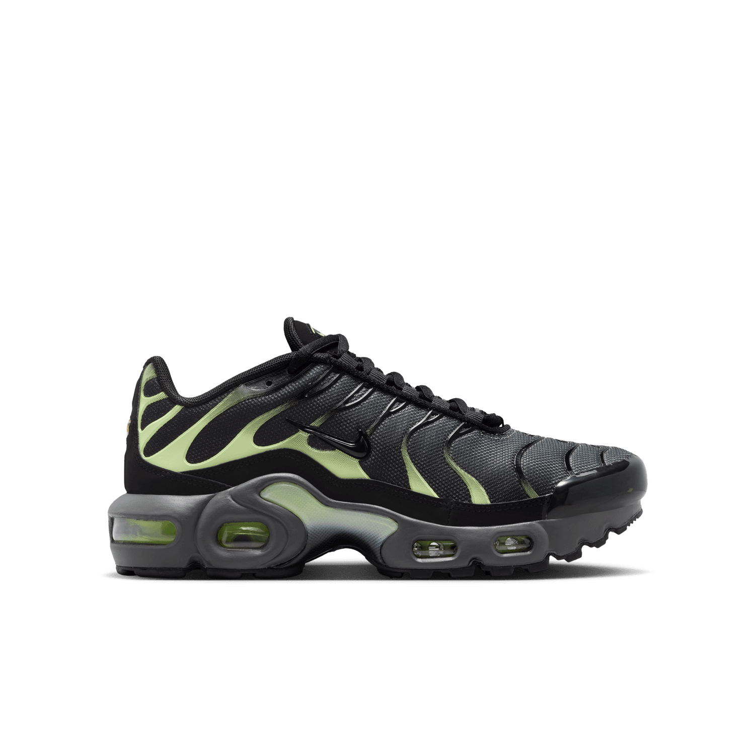 Nike Air Max Plus 'Iron Grey/Liquid Lime' GS
