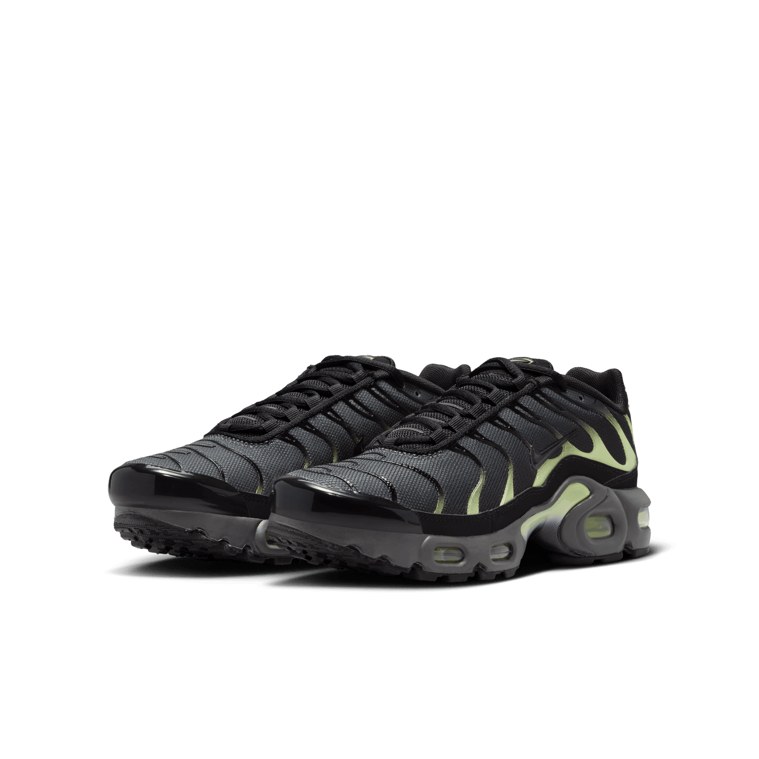 Nike Air Max Plus 'Iron Grey/Liquid Lime' GS