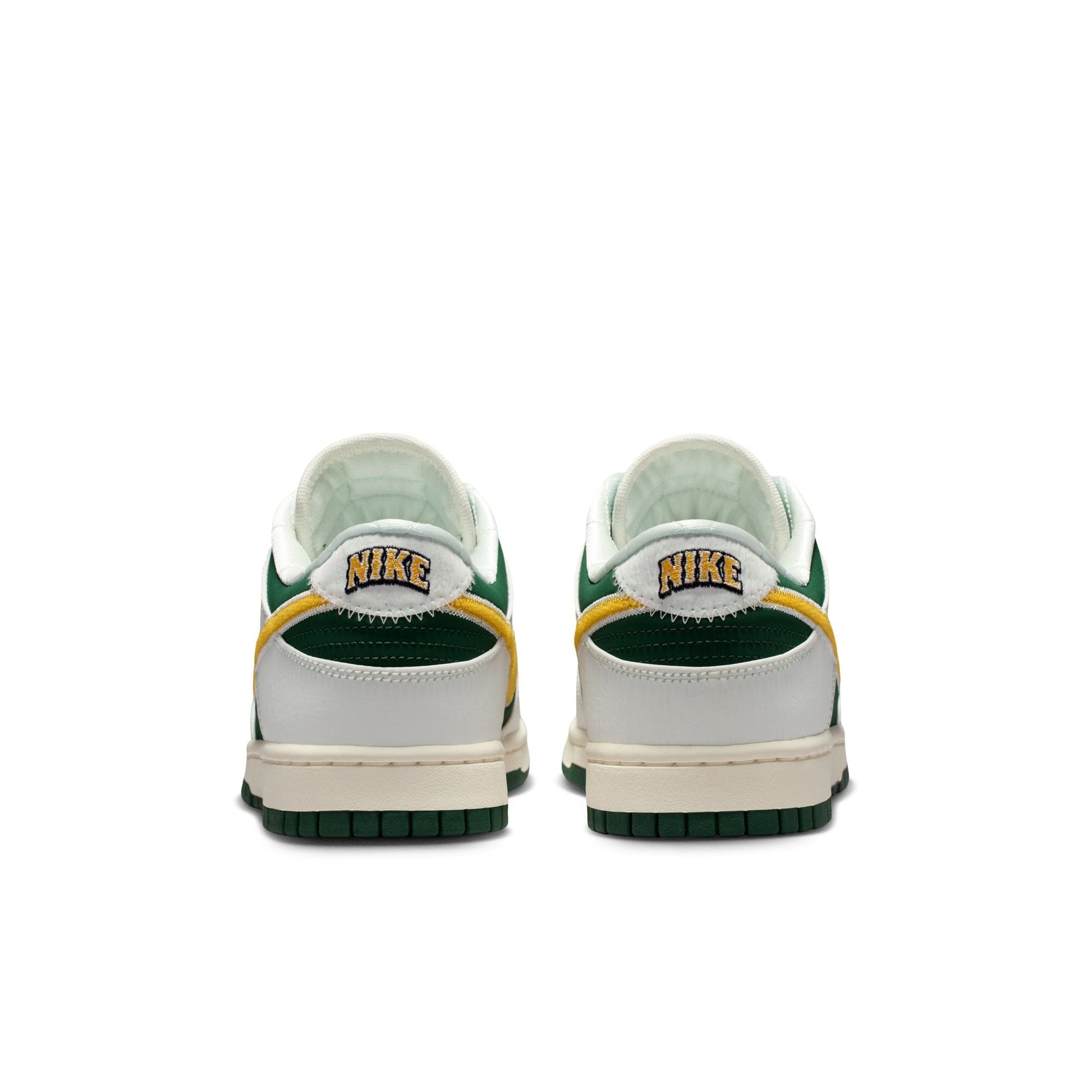 Nike Dunk Low Retro (Sail/ University Gold-Fir-University Red)
