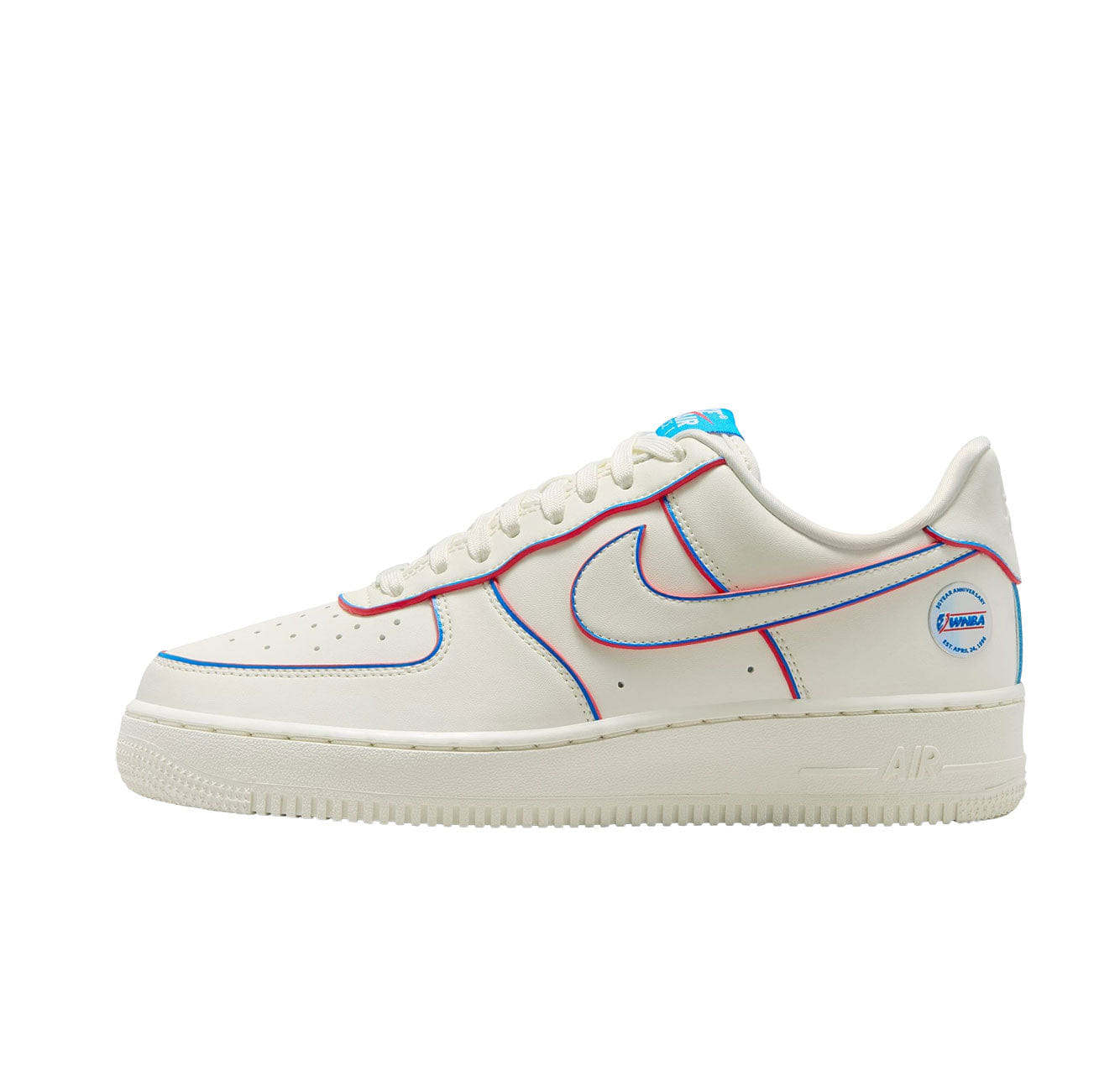 Nike Wmns Air Force 1 '07 WNBA 30th (Sail/Multi-Color-Action Red)