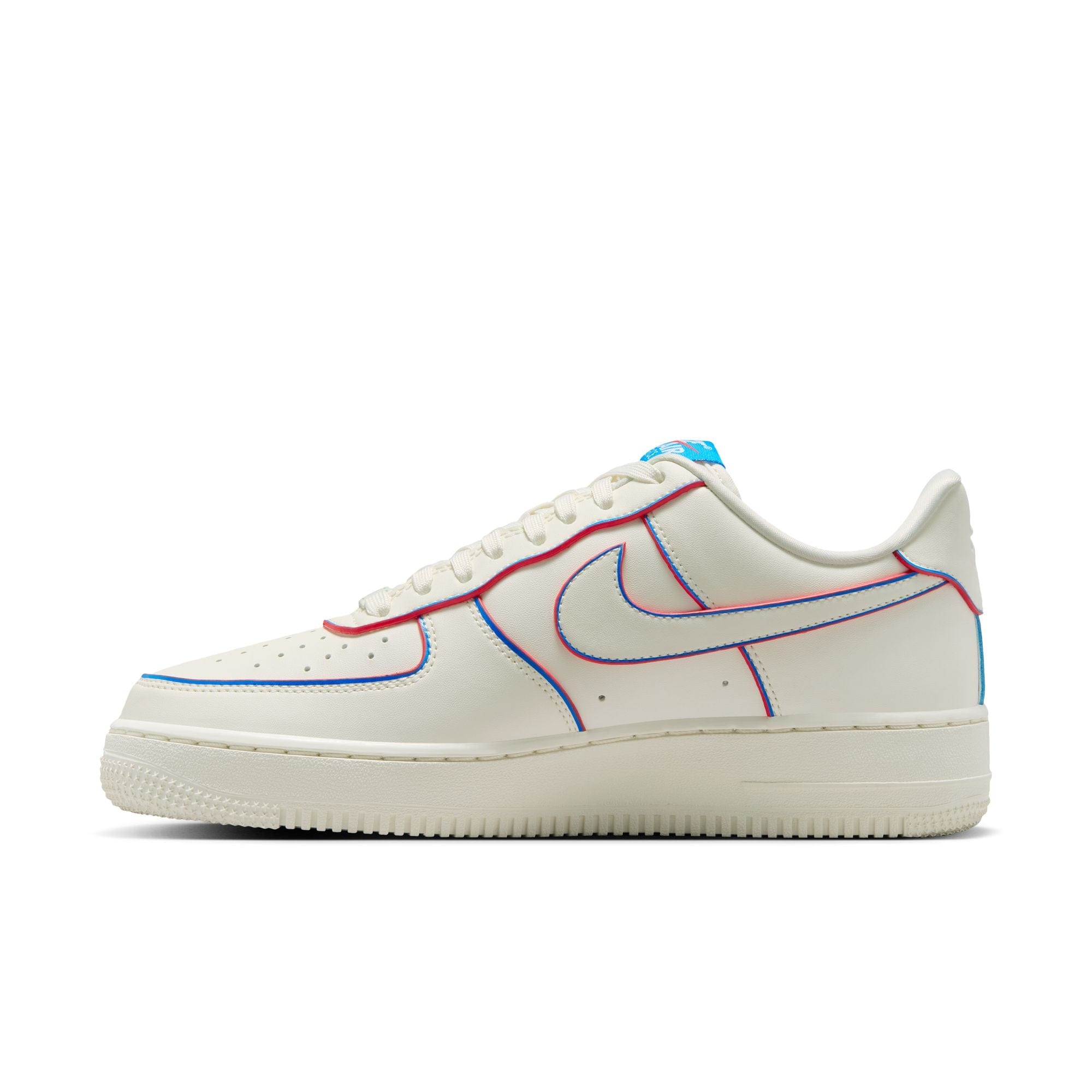 Nike Wmns Air Force 1 '07 WNBA 30th (Sail/Multi-Color-Action Red)