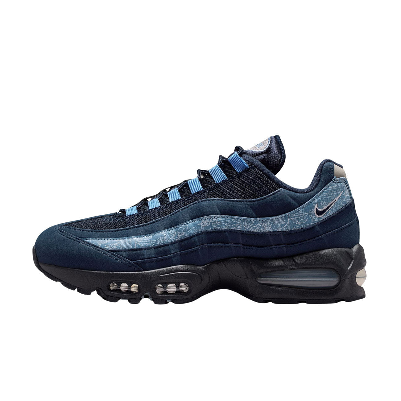 Nike Air Max 95 Big Bubble SE (Multi-color/obsidian-work Blue-white)