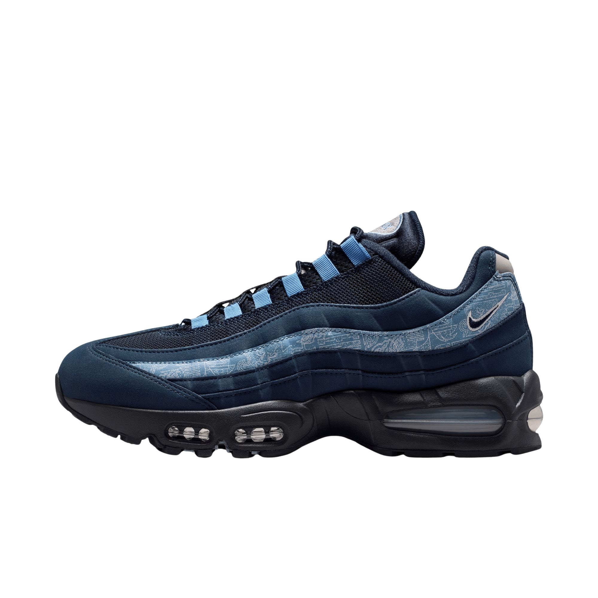 Nike Air Max 95 Big Bubble SE (Multi-color/obsidian-work Blue-white)