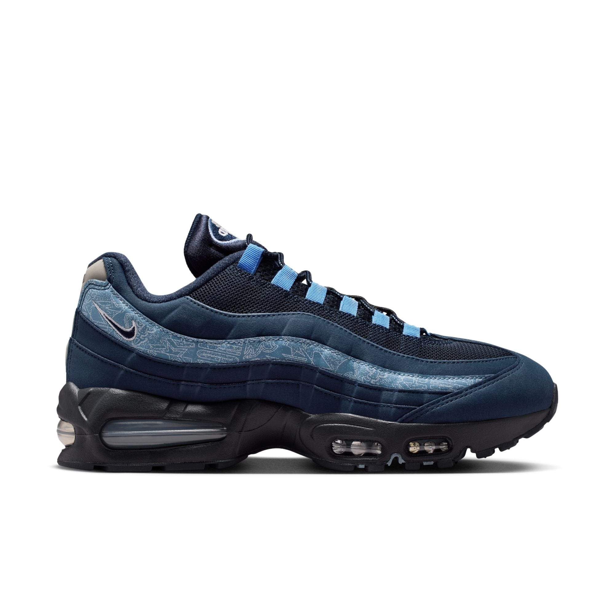 Nike Air Max 95 Big Bubble SE (Multi-color/obsidian-work Blue-white)