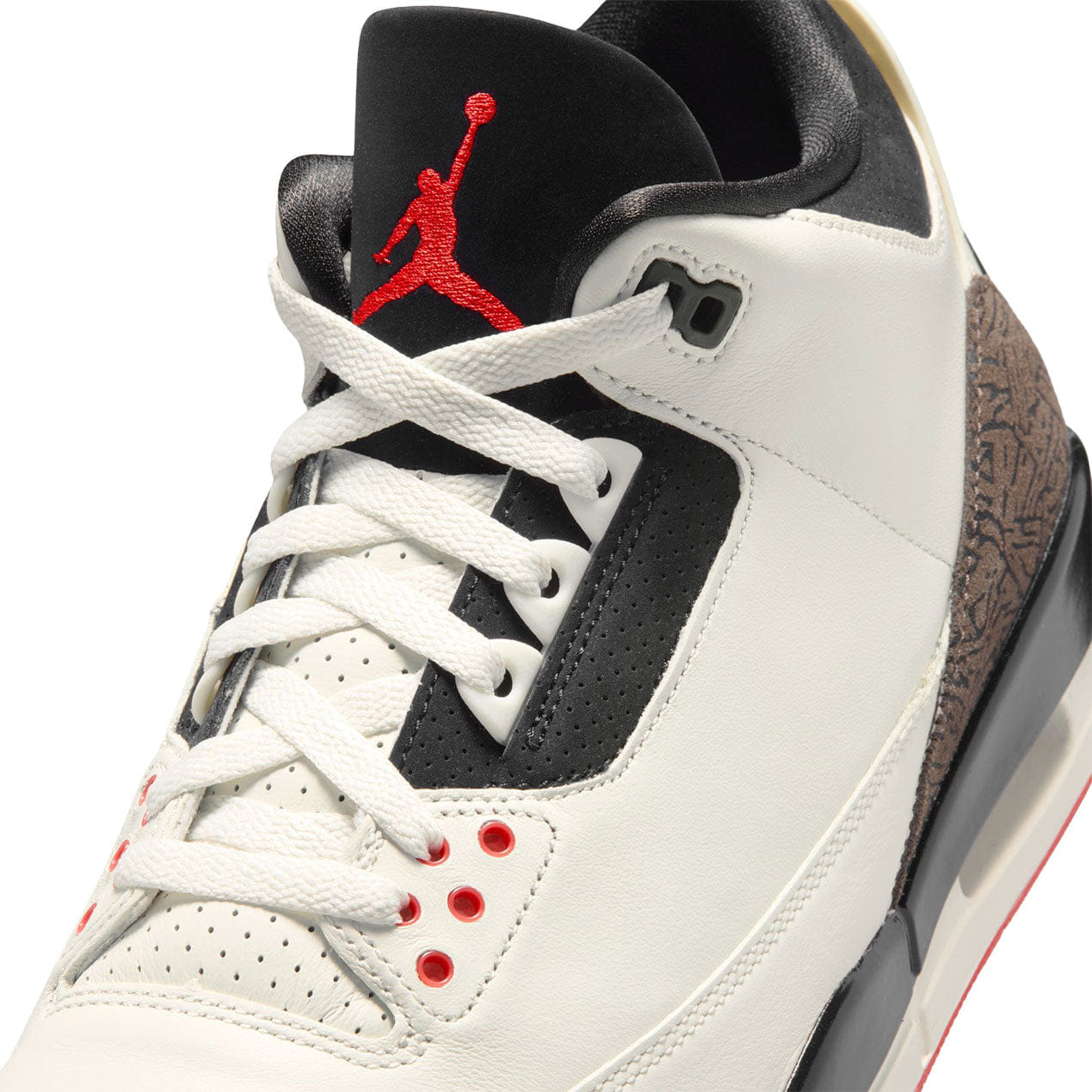 Air Jordan 3 Retro GS (Sail/black-university Red-pale Ivory)