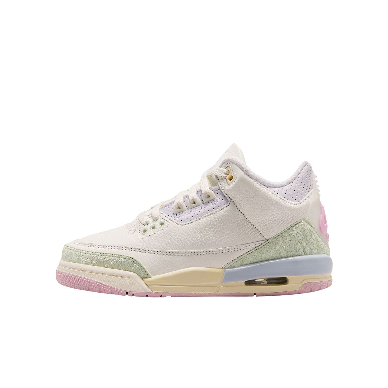 Air Jordan 3 Retro GS (Sail/aura-jade Aura-iris Whisper)