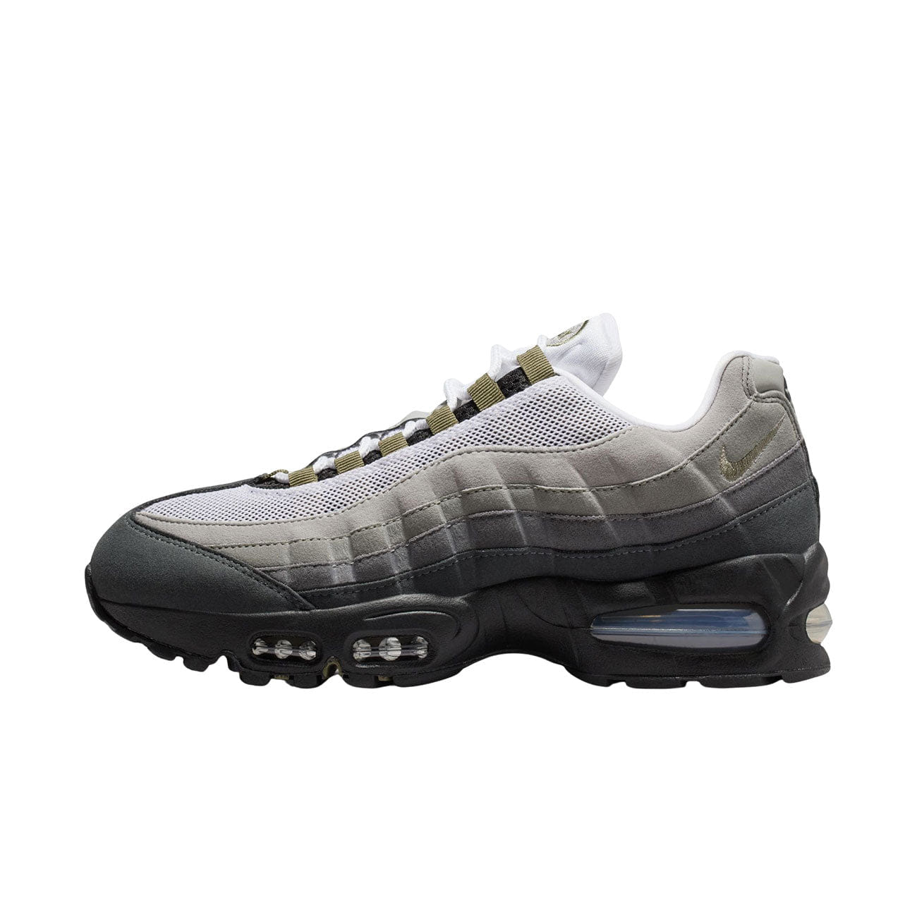 Nike WMNS Nike Air Max 95 OG (Black/medium Olive-white-reflect Silver)