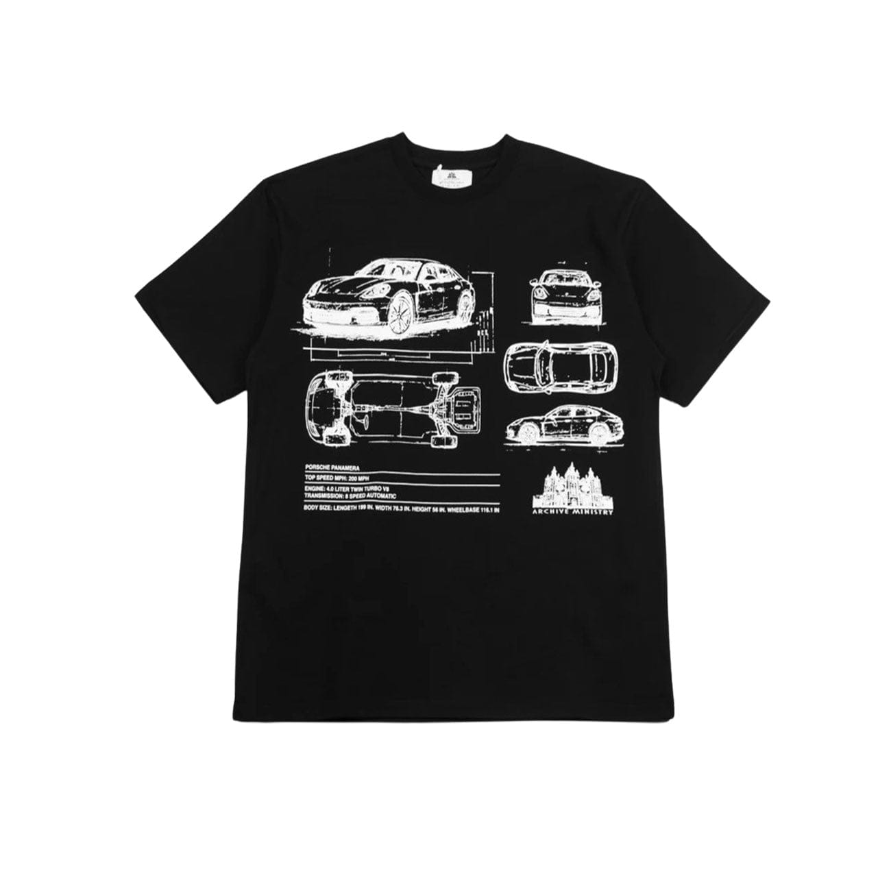Archive Ministry AM Panamera Tee (Black)