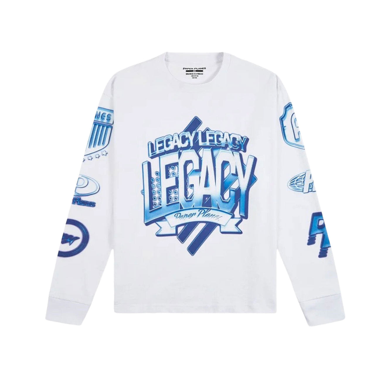 Paper Planes Legacy Long Sleeve Tee (White)