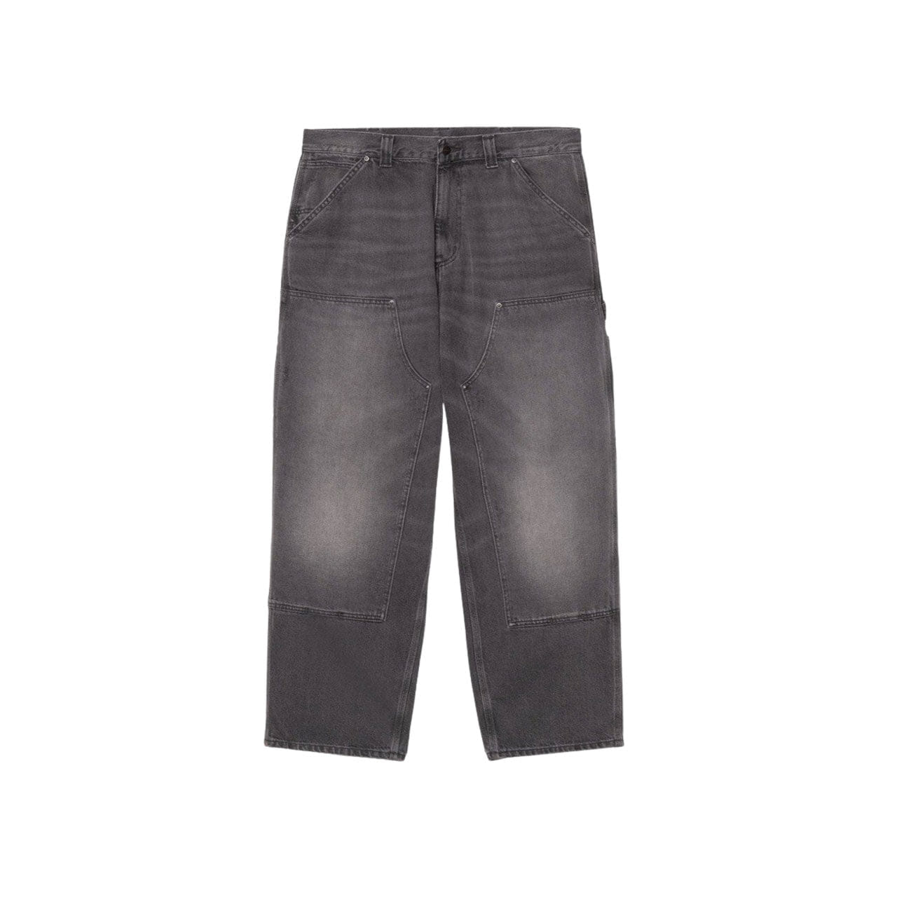 Carhartt WIP OG Double Knee Pant (Black *Grind Wash*)