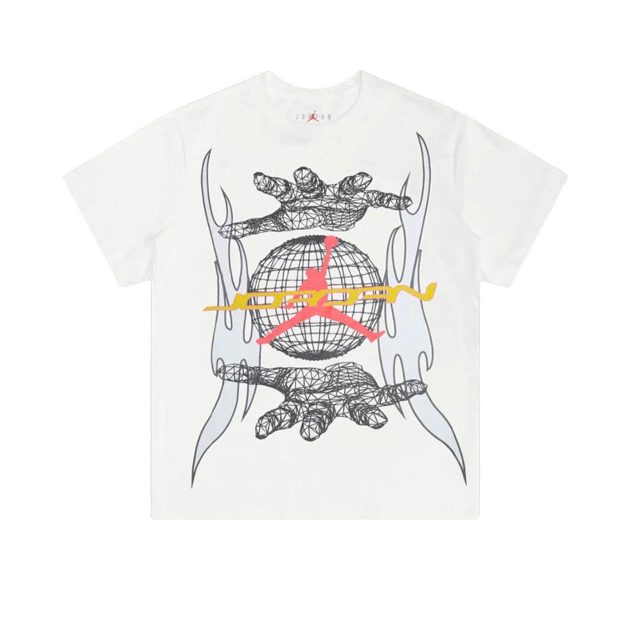 Air Jordan MJ Hands T-Shirt (White/infrared 23)