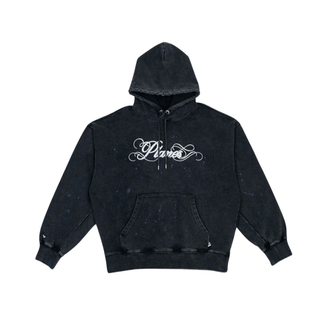 Paper Planes Splatter Heavyweight Hoodie (Black)