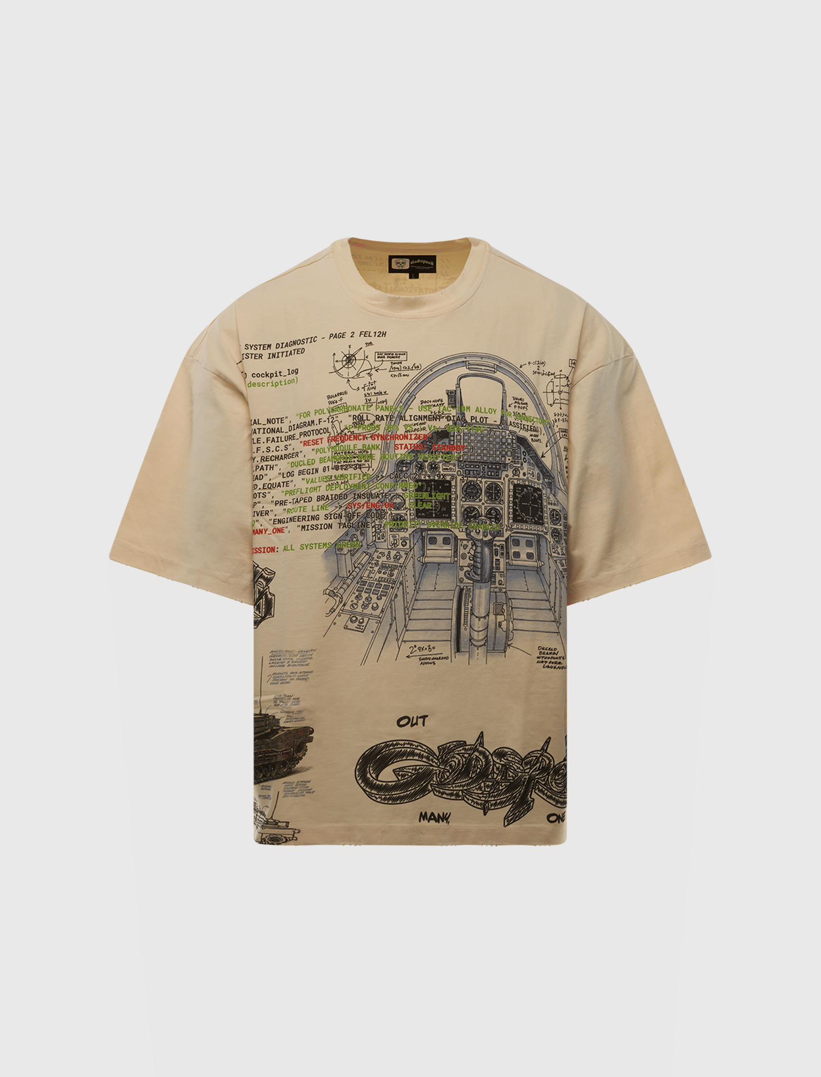 GODSPEED NY ART OF WAR T-SHIRT