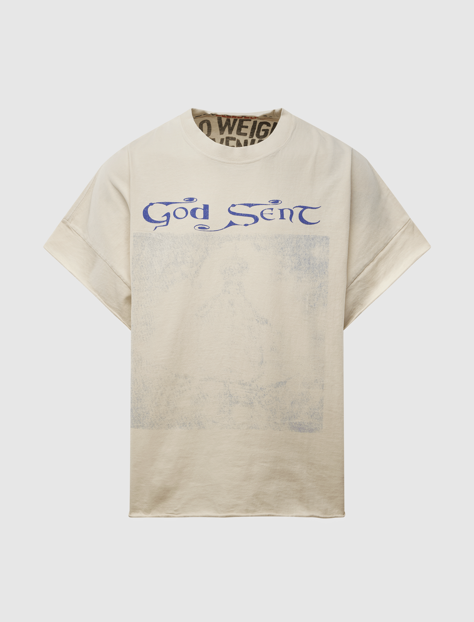 SECNDSLF GOD SENT CAP SLEEVE TEE