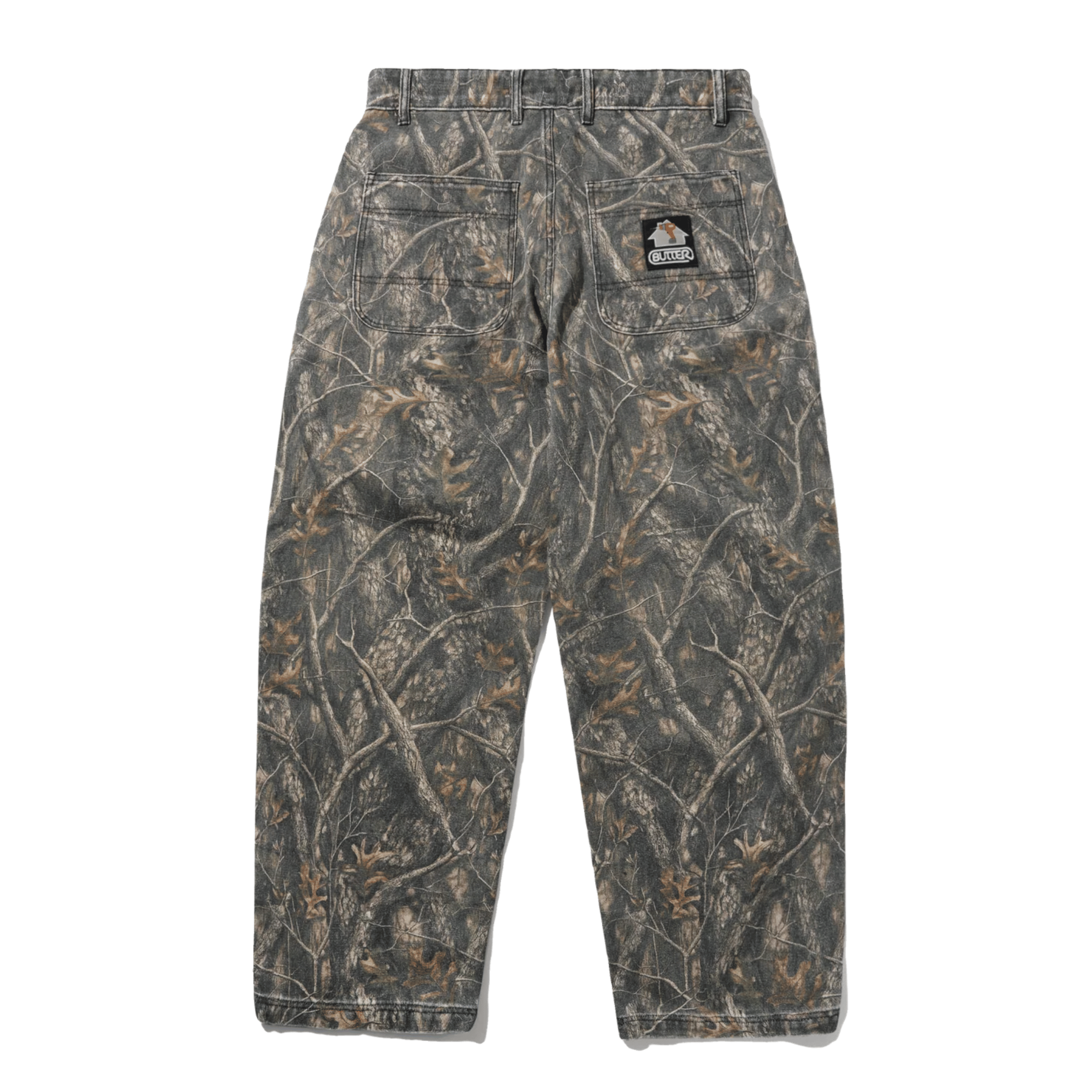 Butter Men's Work Pants Forest Camouflage