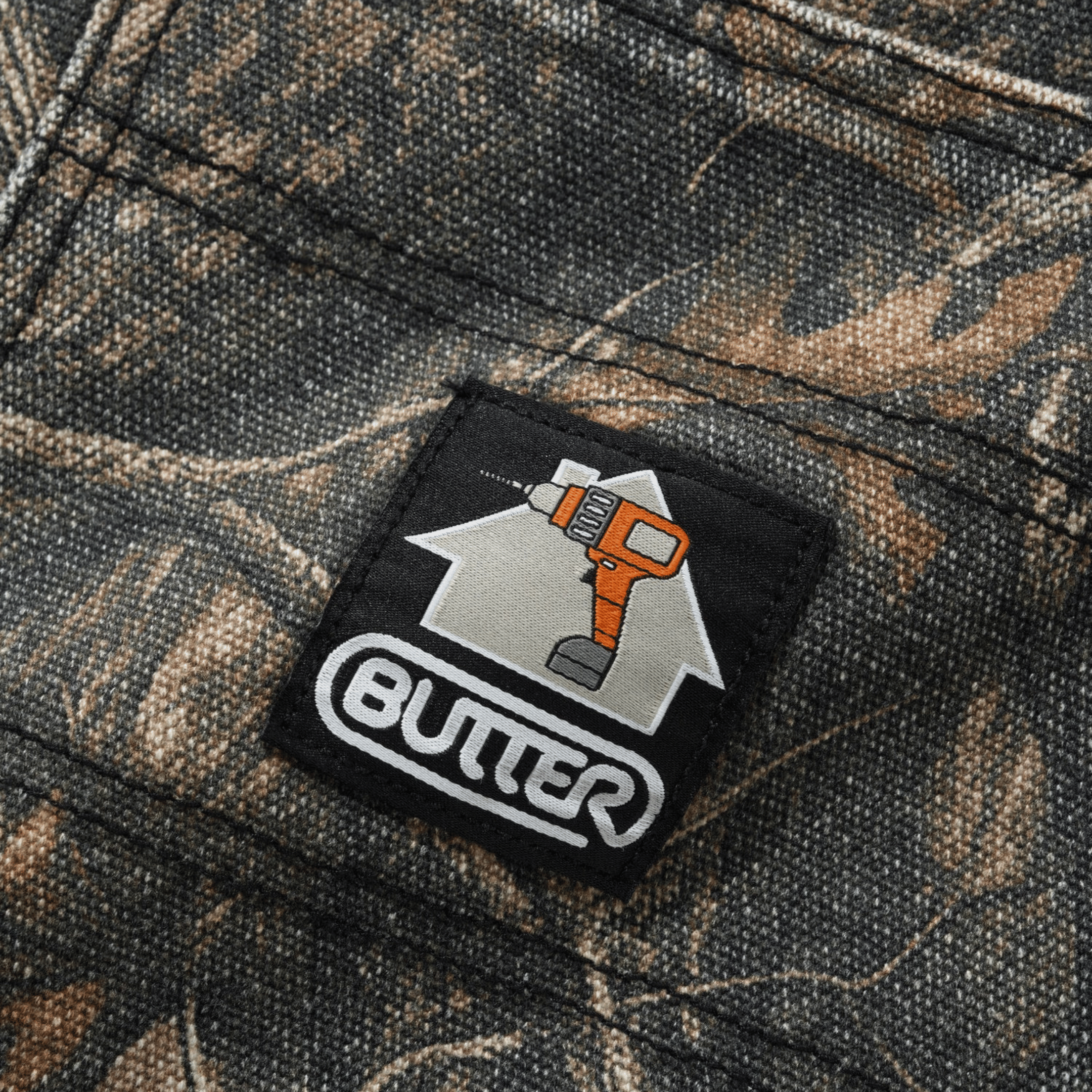 Butter Men's Work Pants Forest Camouflage