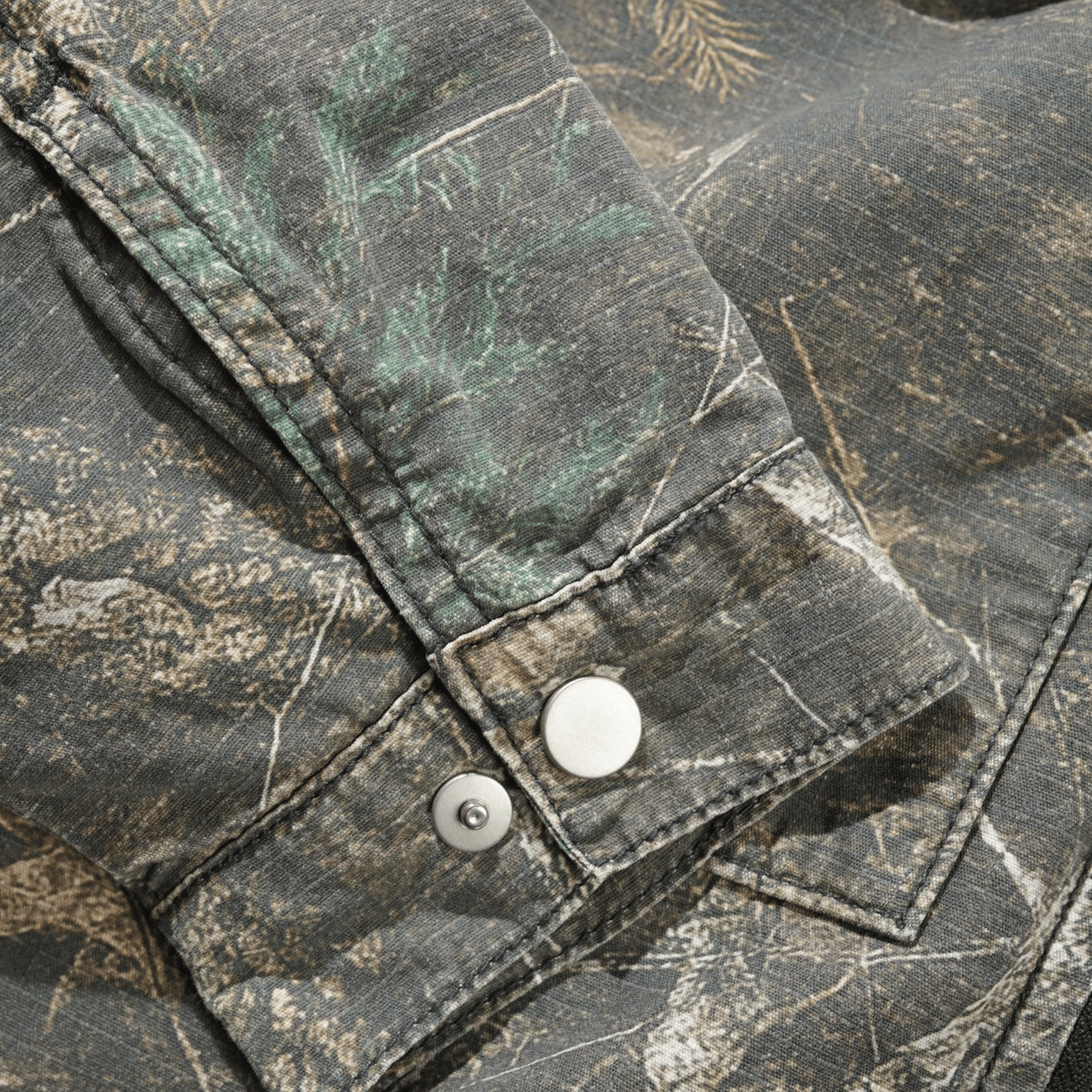 Butter Men's Ripstop Chore Jacket Forest Camouflage