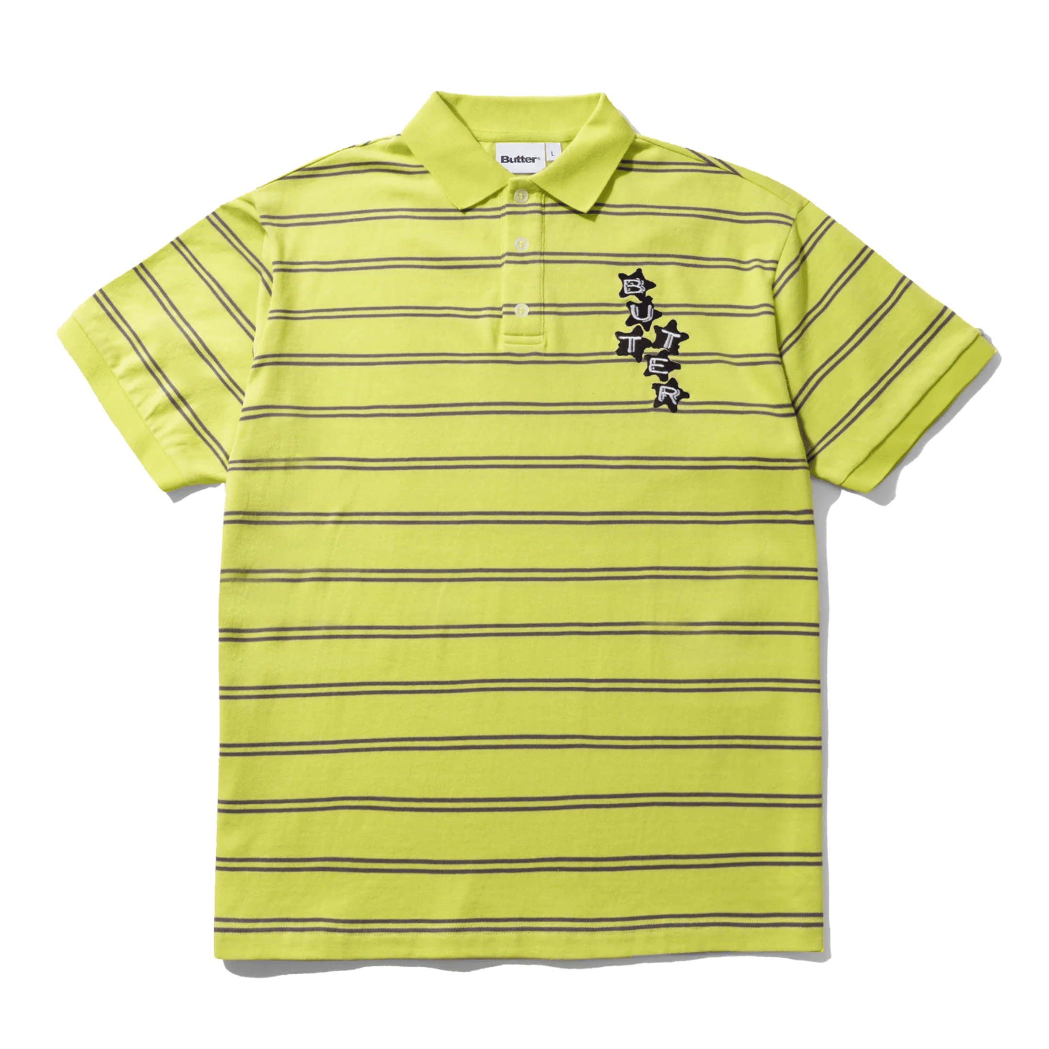 Butter Men's Stars Polo Short-Sleeve Shirt Volt