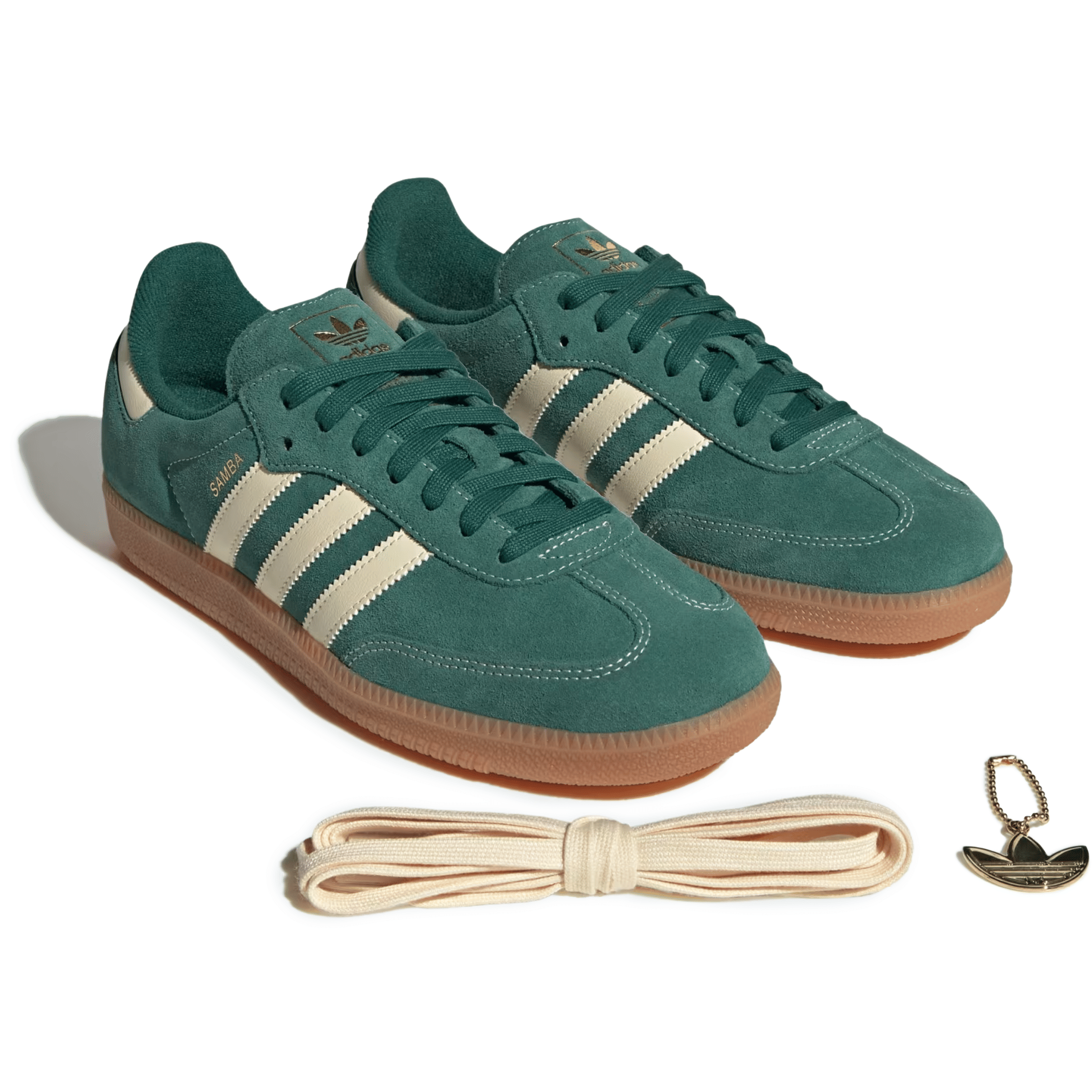 Adidas Men's Samba OG Collegiate Green/Warm Vanilla/Gum