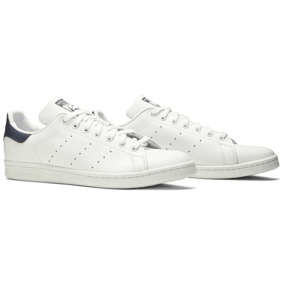 Adidas Men's Stan Smith Core White/Dark Blue