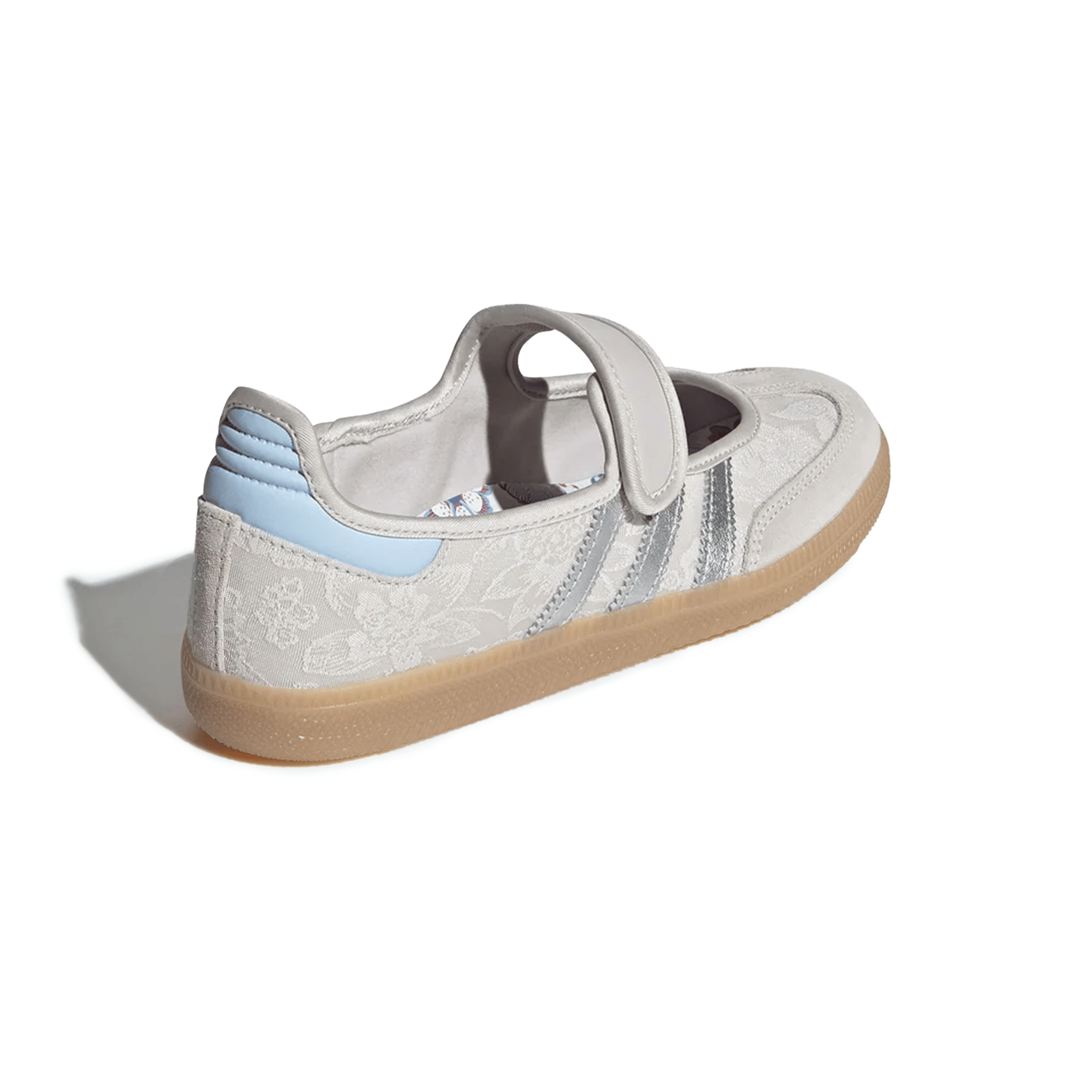 Adidas x Liberty London Women's Samba Jane Chalk Pearl/Silver Metallic