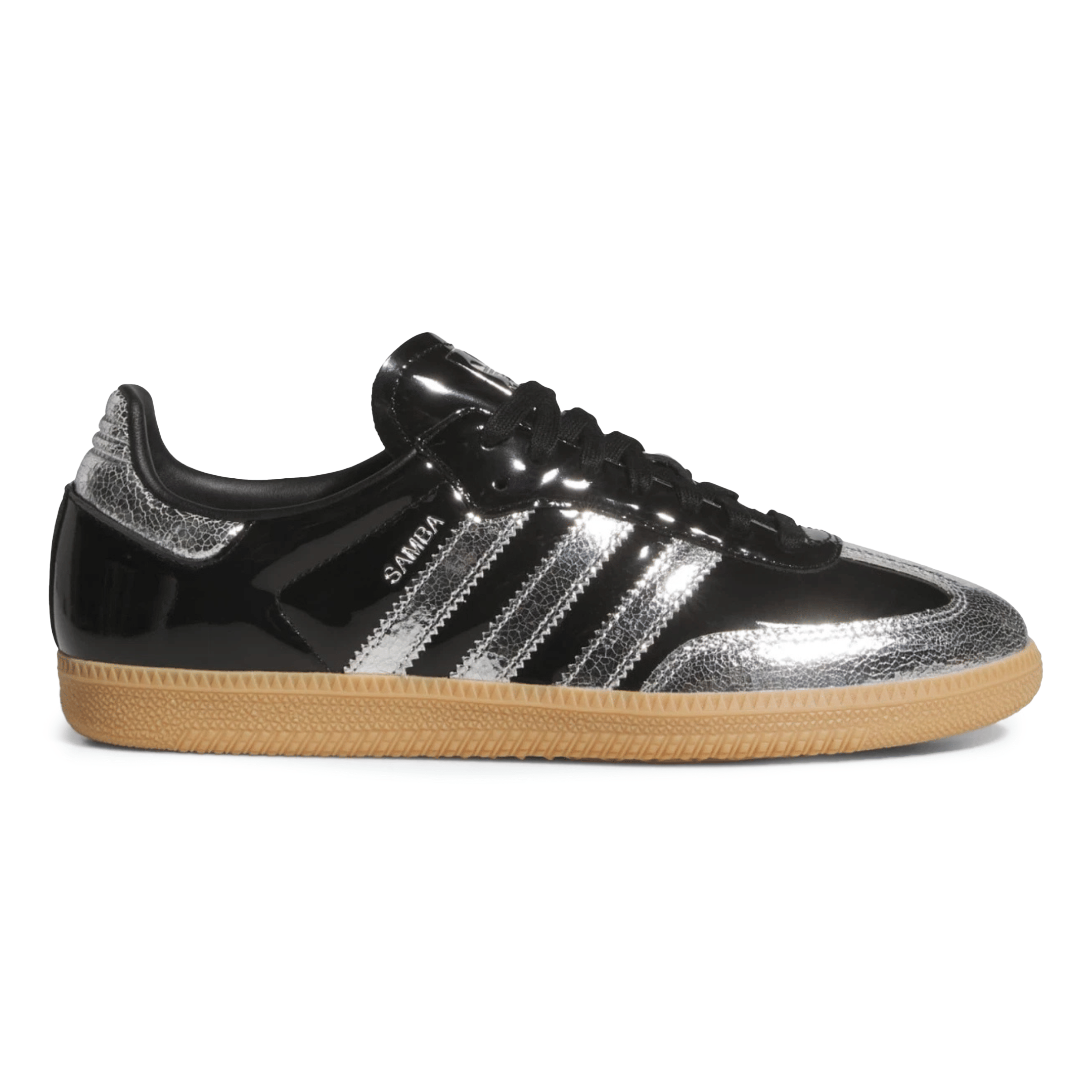 Adidas Men's Samba OG Core Black/Silver Metallic/Gum