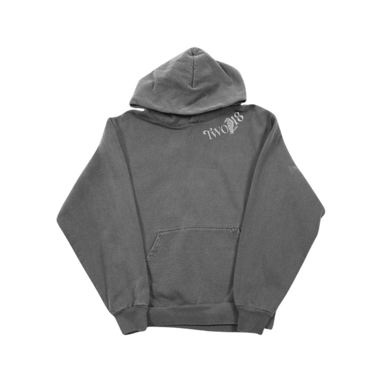 Two18 Embroidery Hoodie (Vintage Black)