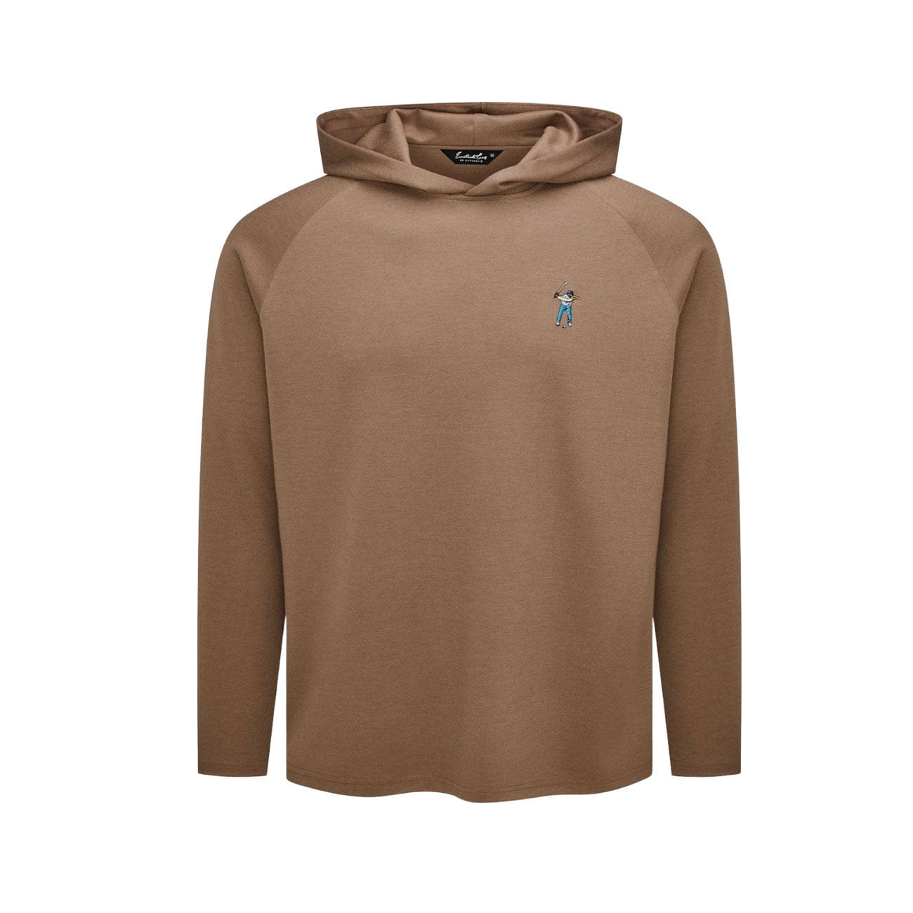 Eastside Golf Premium Long Sleeve Mid-Weight Hoodie (Mocha)