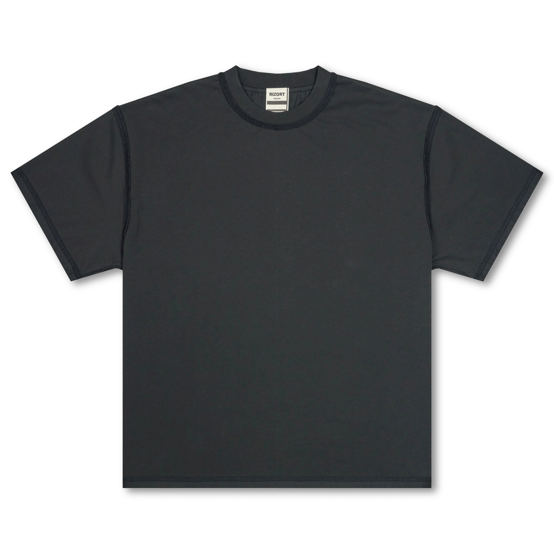 Rizort Men's Kore Reverse Tee Black