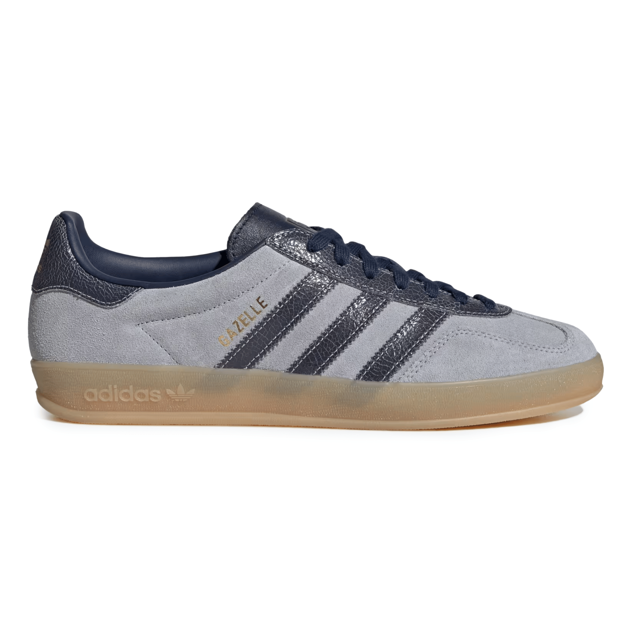 Adidas Men's Gazelle Indoor Grey/Navy/Gum