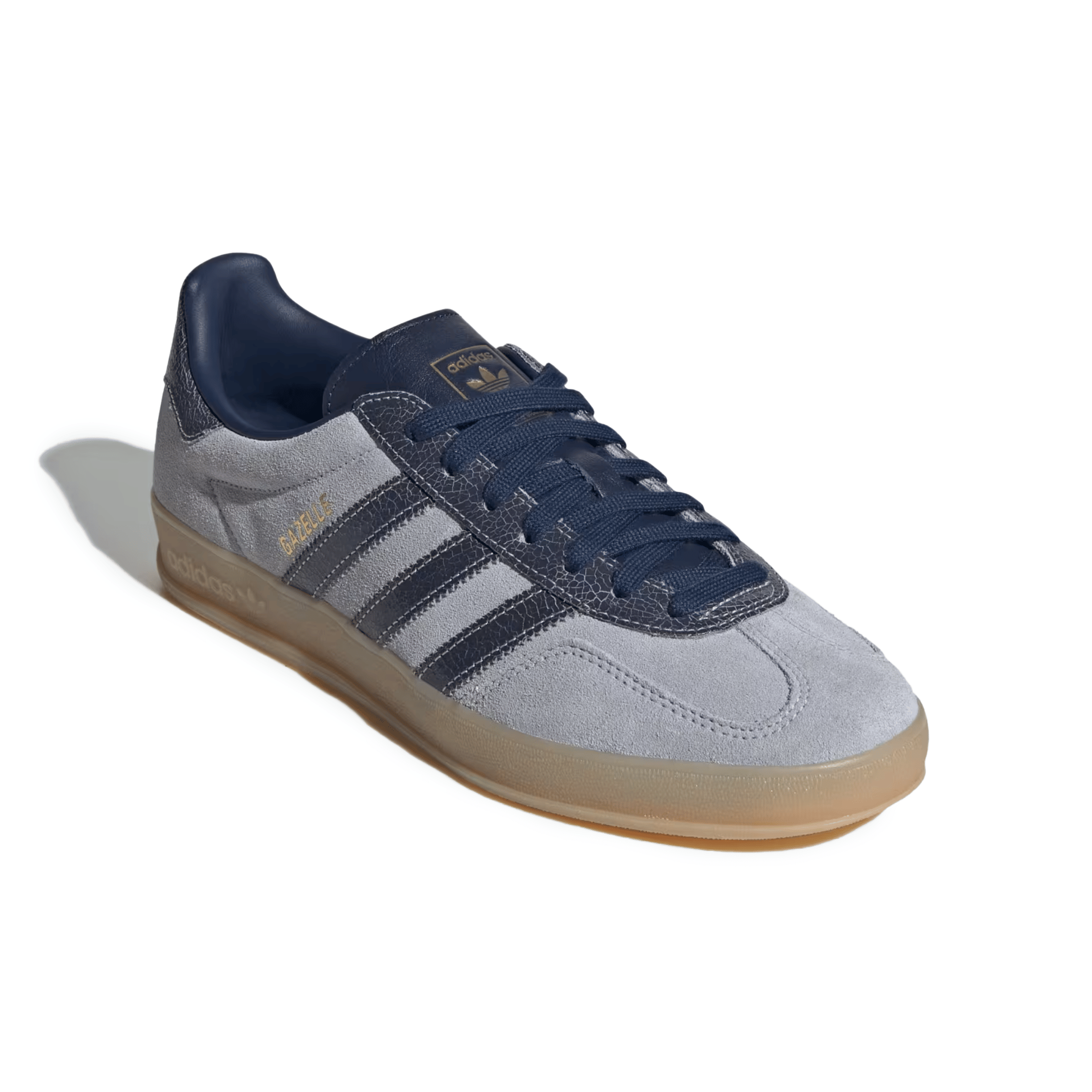 Adidas Men's Gazelle Indoor Grey/Navy/Gum