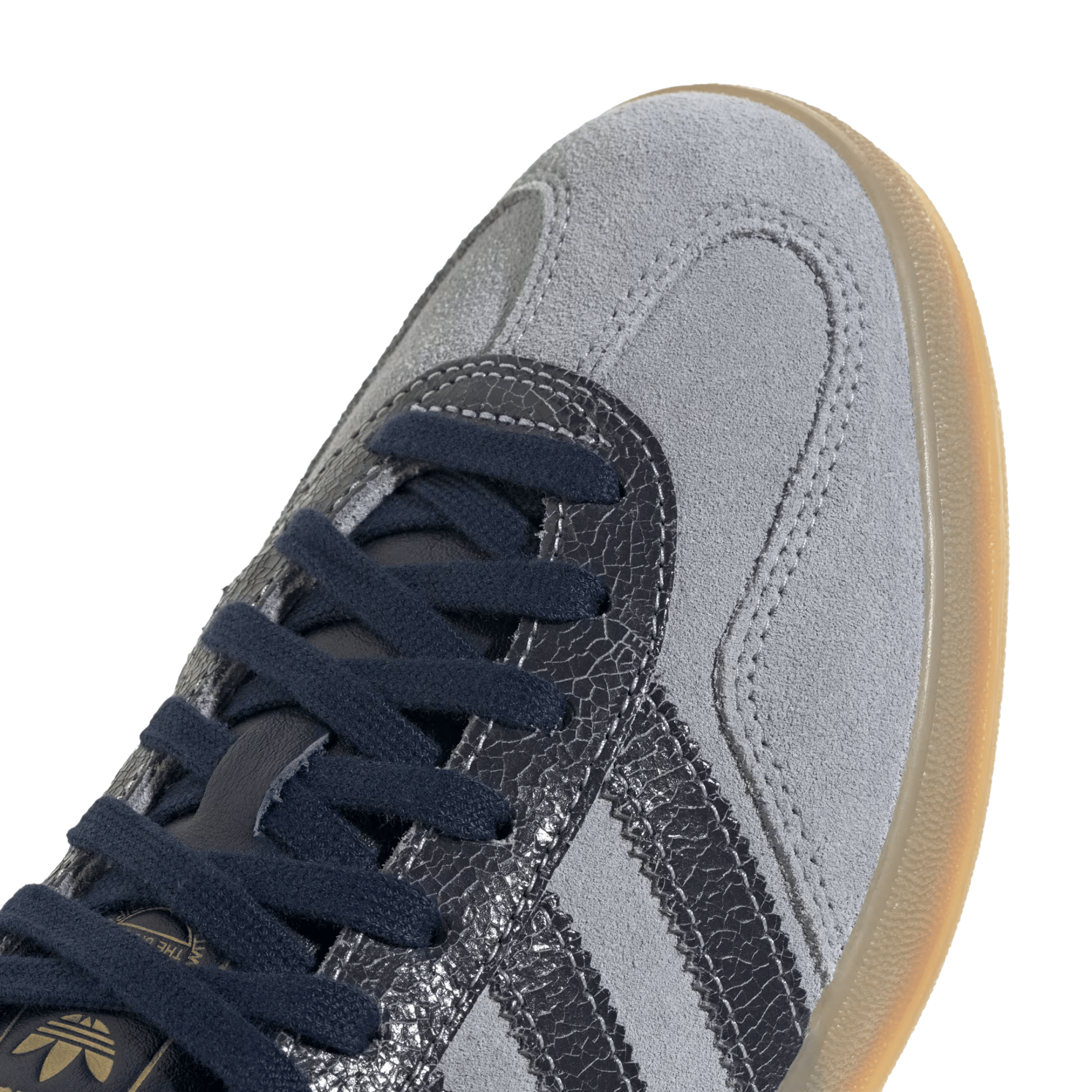 Adidas Men's Gazelle Indoor Grey/Navy/Gum