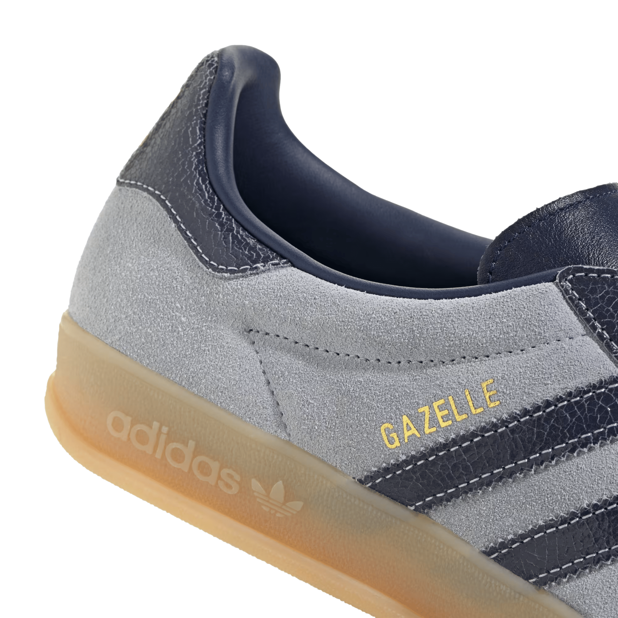 Adidas Men's Gazelle Indoor Grey/Navy/Gum