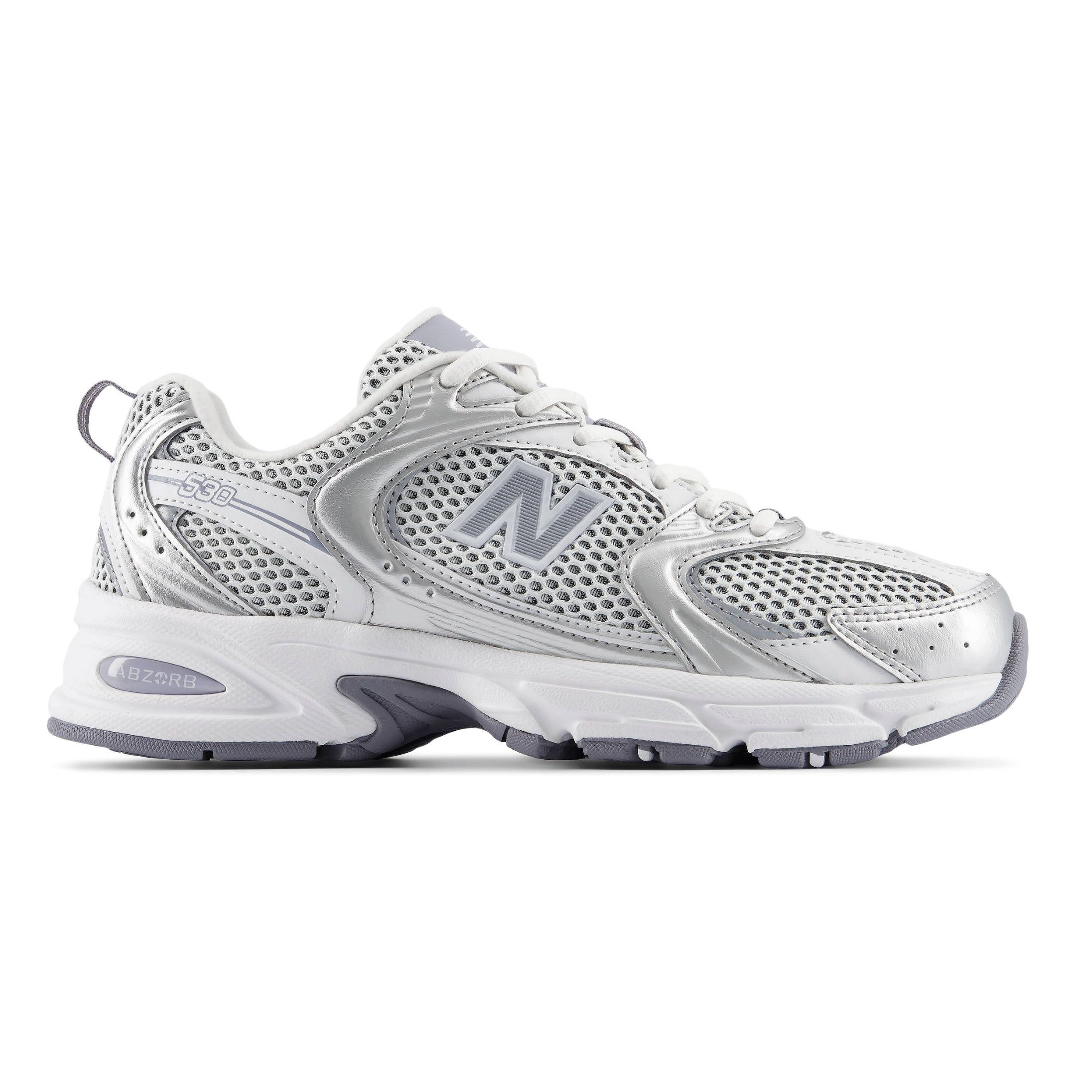 New Balance Men's U530KLA Grey Matter/Silver Metallic/Digital Mist