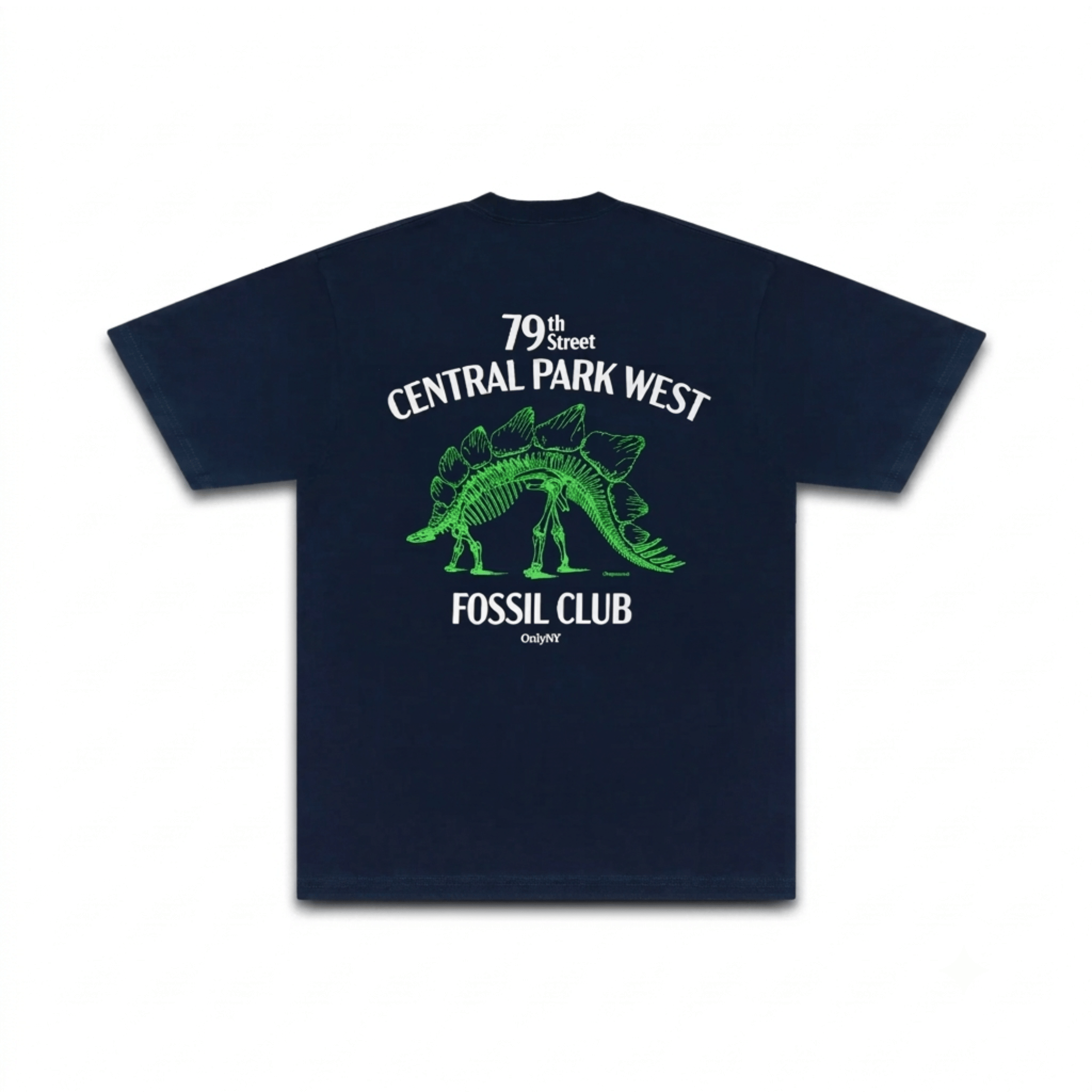 Only NY Men's Central Park Fossil Club T-Shirt Navy