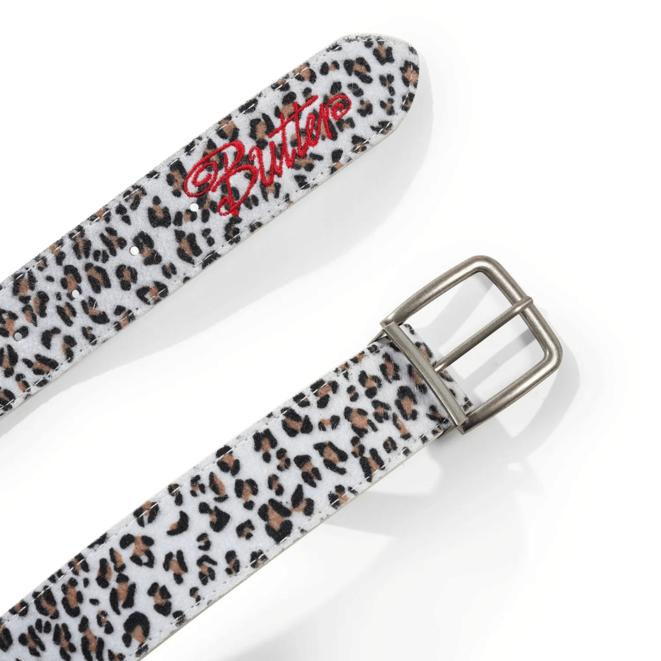 Butter Animal Hide Belt Snow Leopard