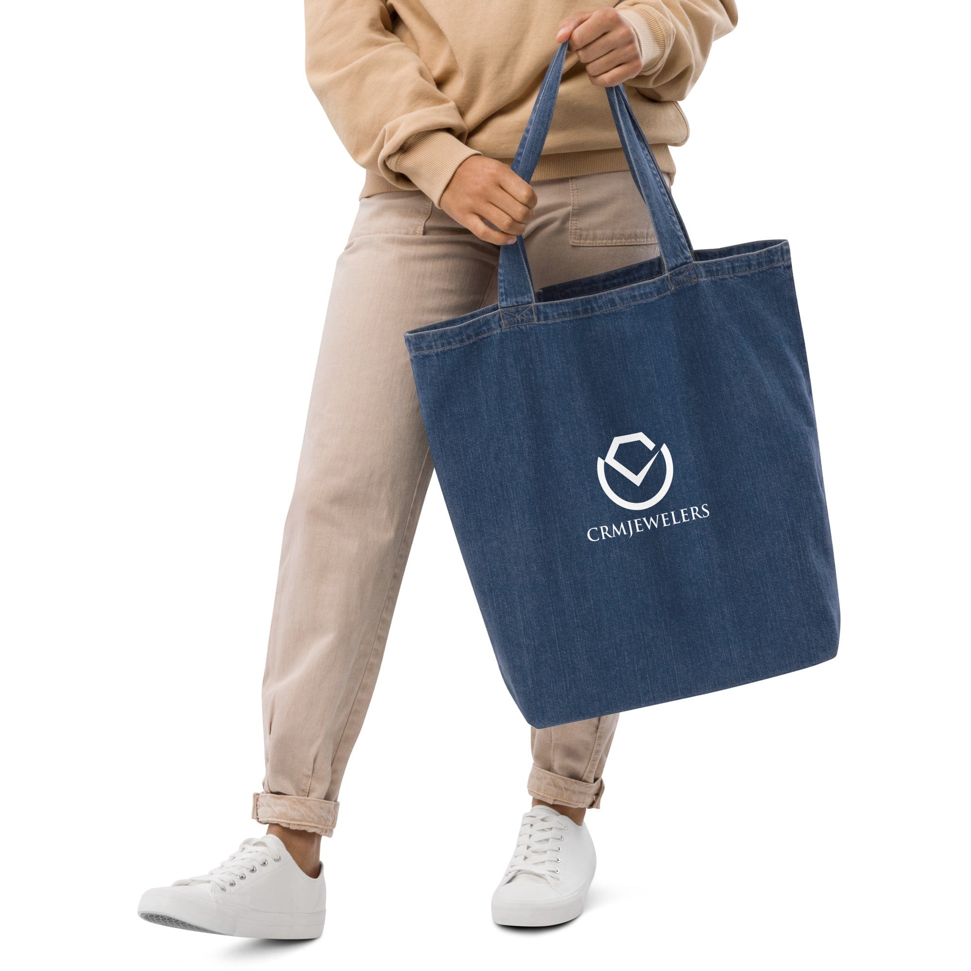Printful Organic denim tote bag