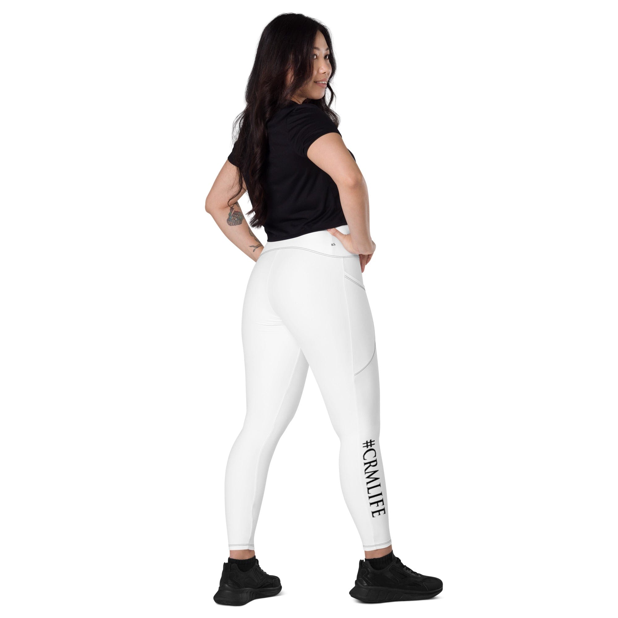 Printful Crossover leggings with pockets