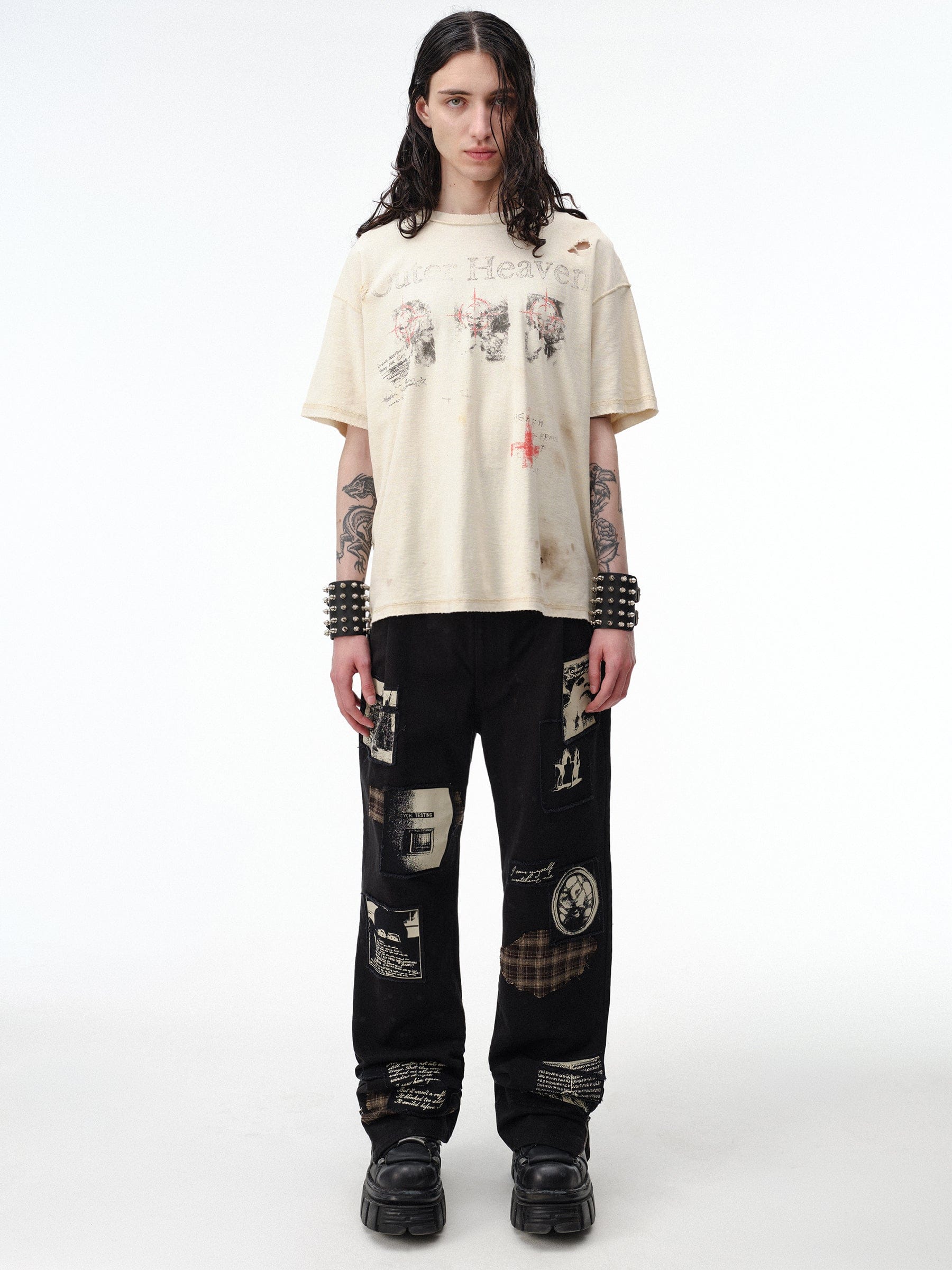 DROP DEAD - CRASH OUT Outer Heaven Boxy T-shirt