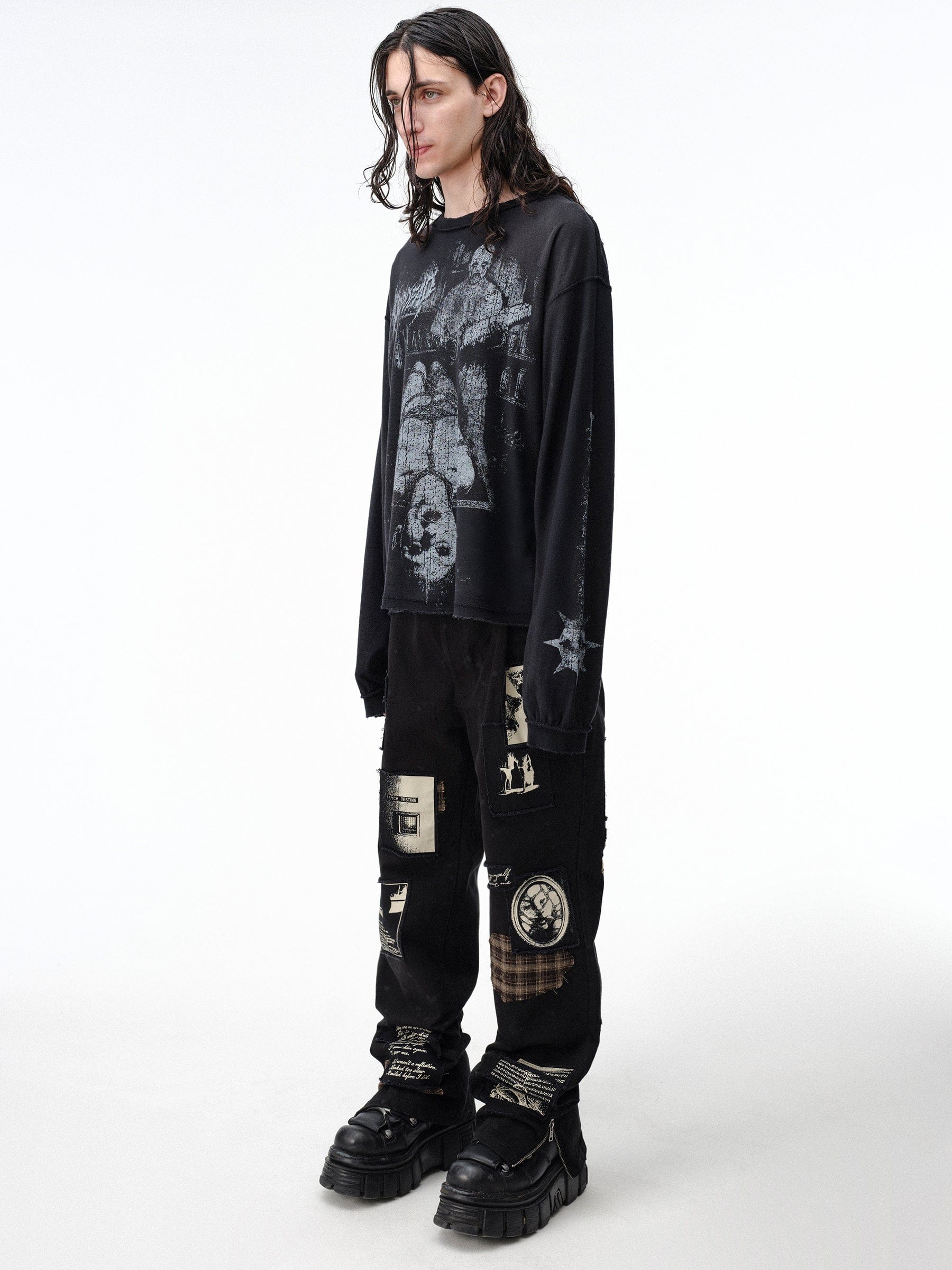 DROP DEAD - CRASH OUT Fleshripper Longsleeve T-Shirt