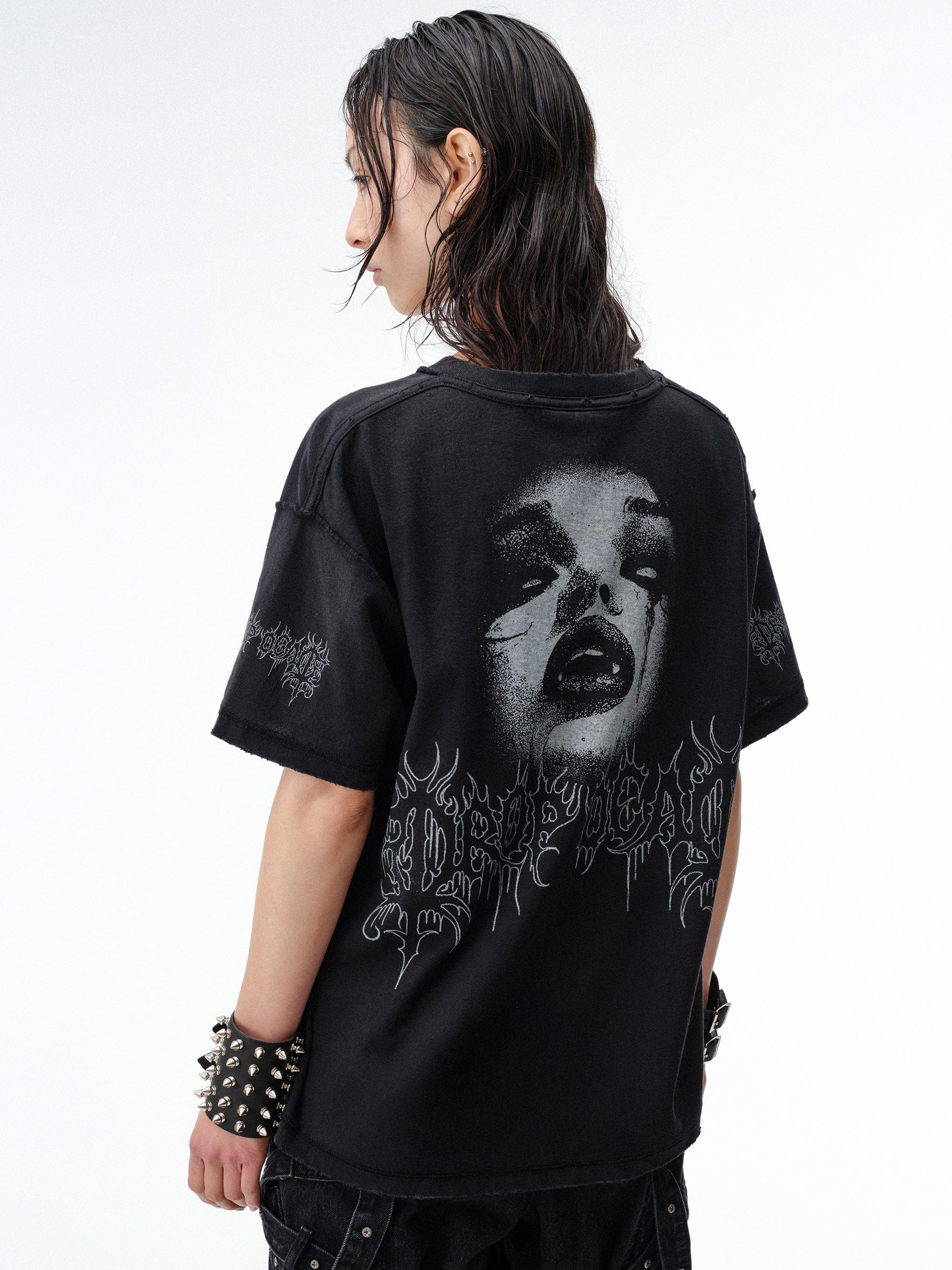 DROP DEAD - CRASH OUT Vespertine Boxy T-Shirt