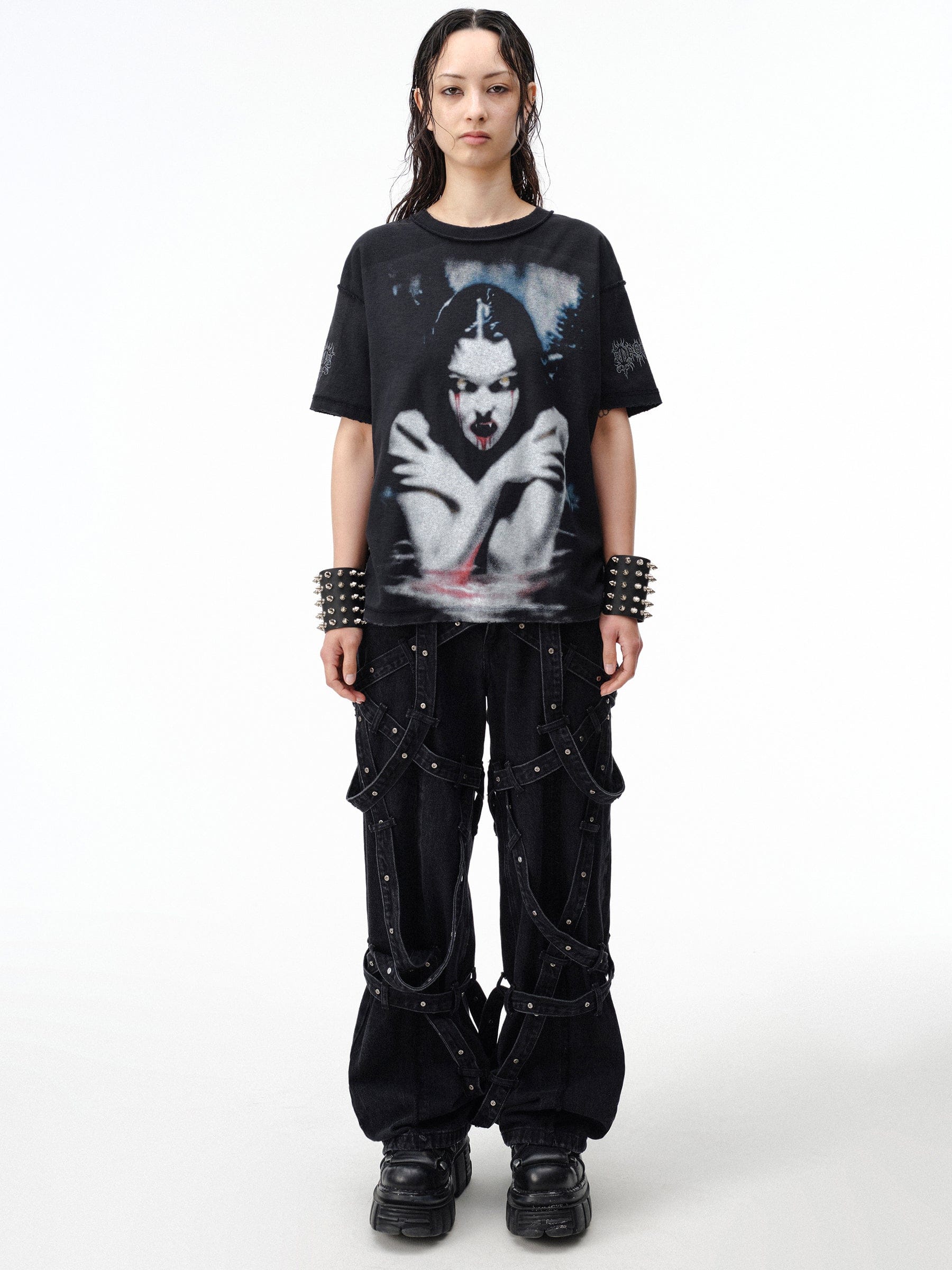DROP DEAD - CRASH OUT Vespertine Boxy T-Shirt