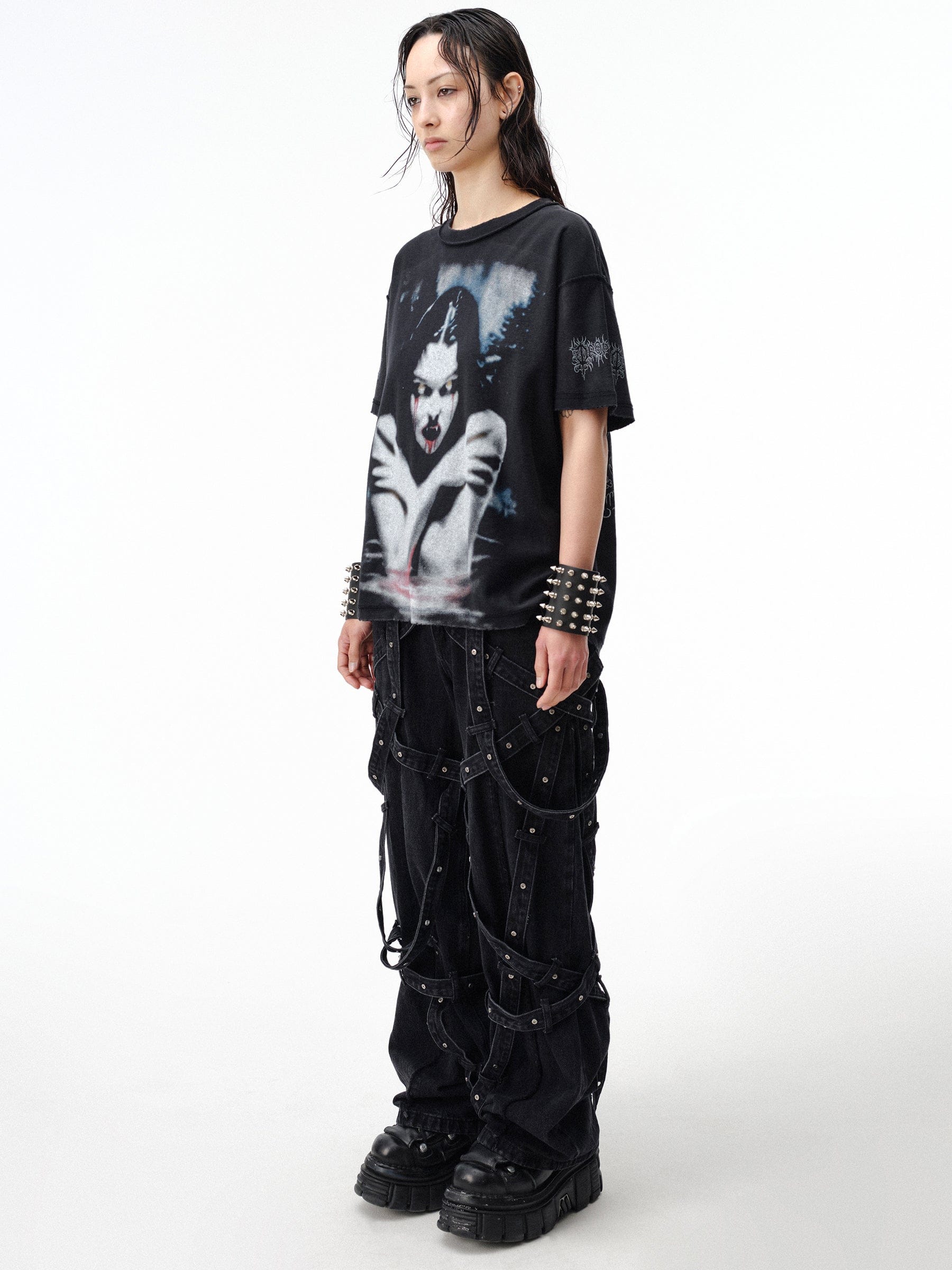 DROP DEAD - CRASH OUT Vespertine Boxy T-Shirt