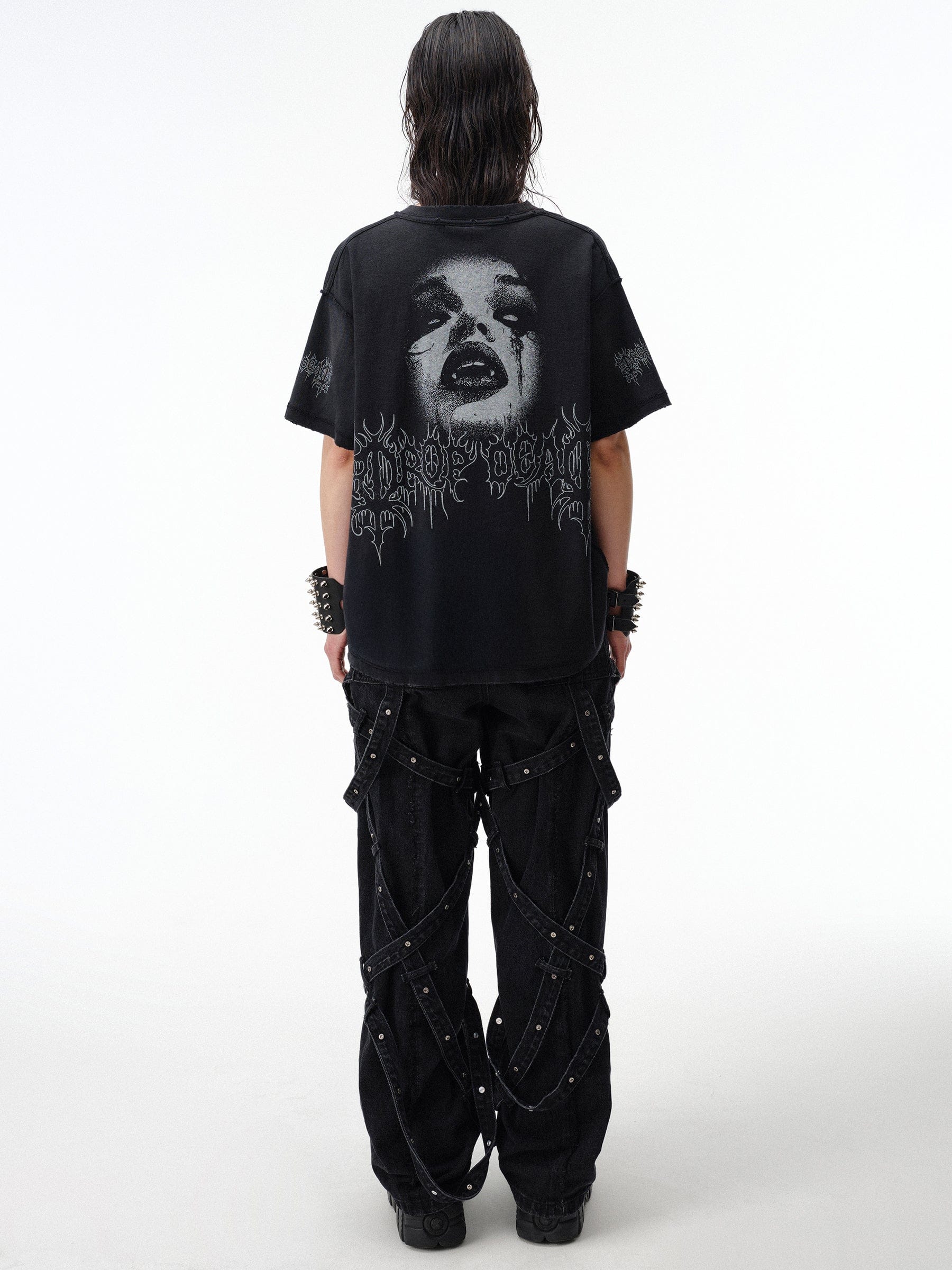 DROP DEAD - CRASH OUT Vespertine Boxy T-Shirt